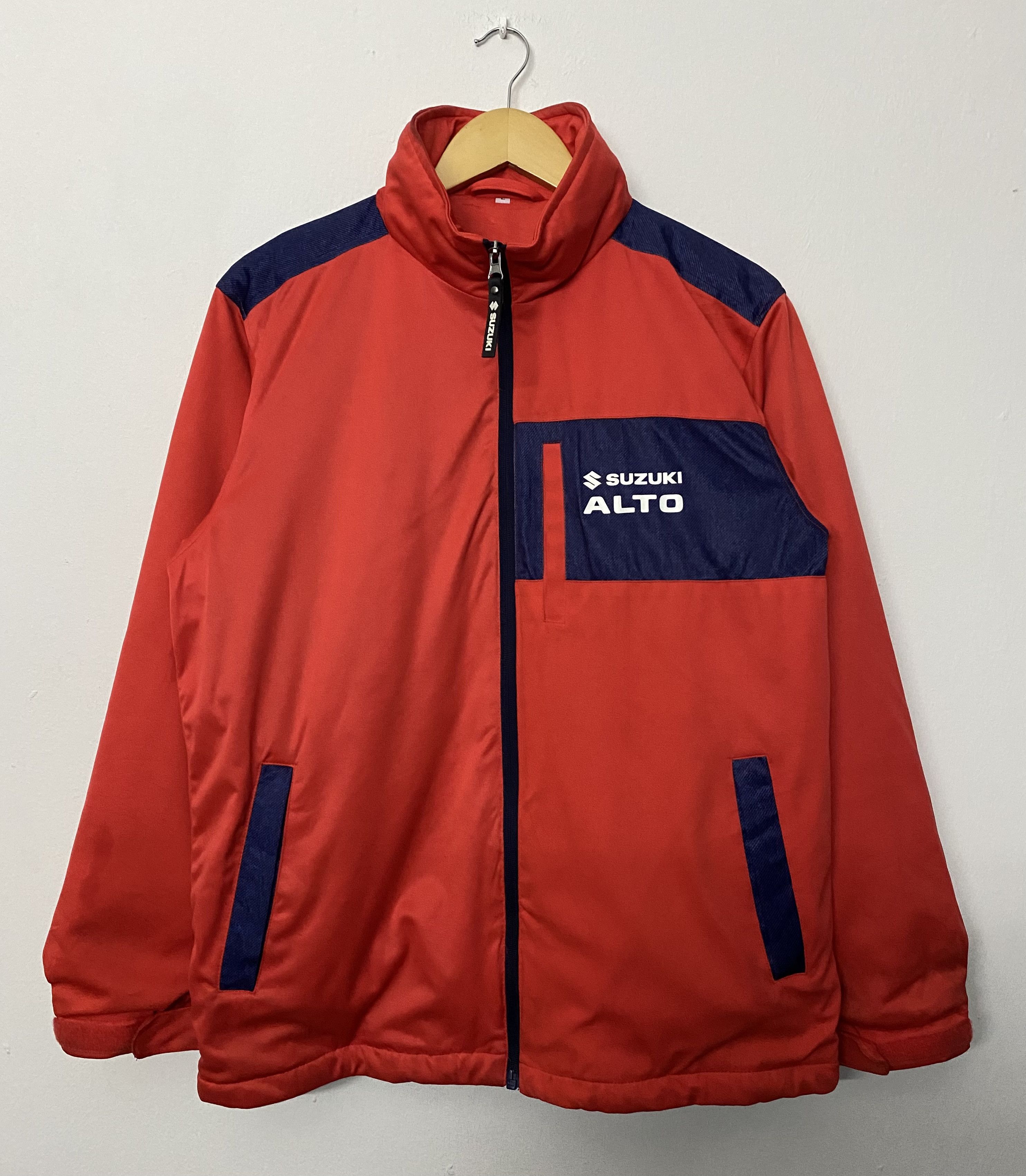 Japanese Brand VINTAGE SUZUKI ALTO HYBRID RACING JACKET BY ONWARD KASHIYAMA Size US L / EU 52-54 / 3 - 1 Thumbnail