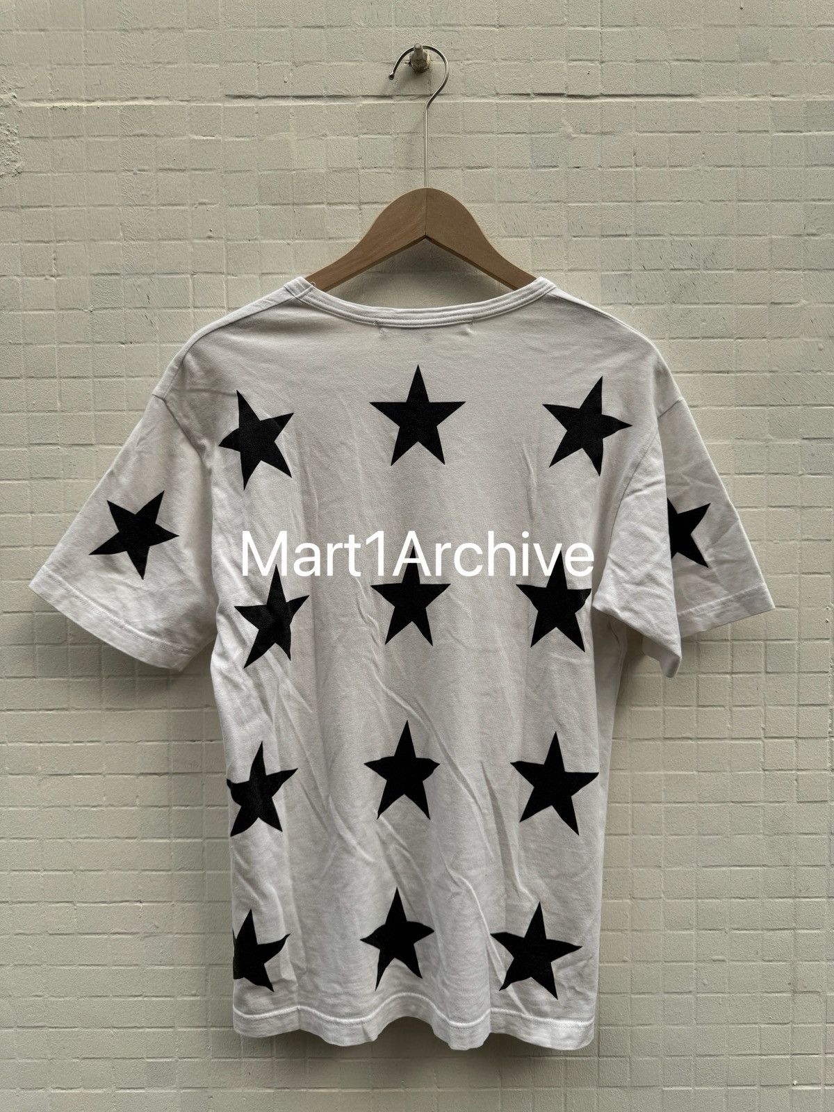 Junya Watanabe Junya Watanabe × Comme des Garçons 02SS star print tee Size US M / EU 48-50 / 2 - 2 Thumbnail