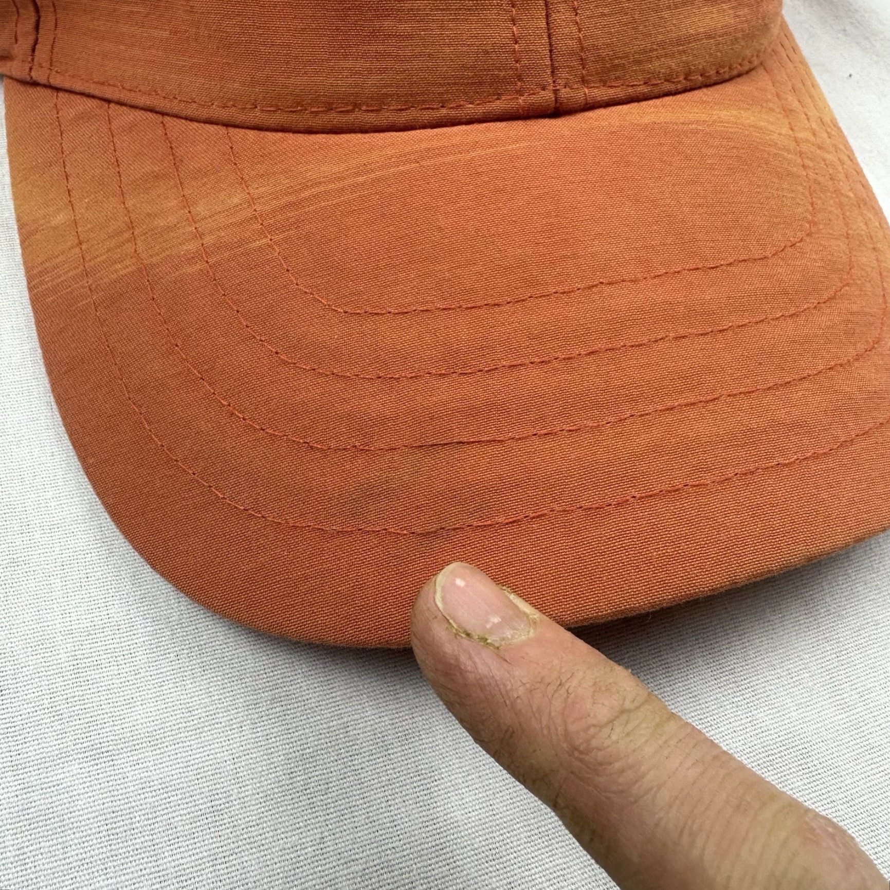 Vintage VINTAGE No Boundaries Baseball Cap Hat Adult One Size Casual Y2K Hipster Punk Orange 90s Size ONE SIZE - 3 Thumbnail