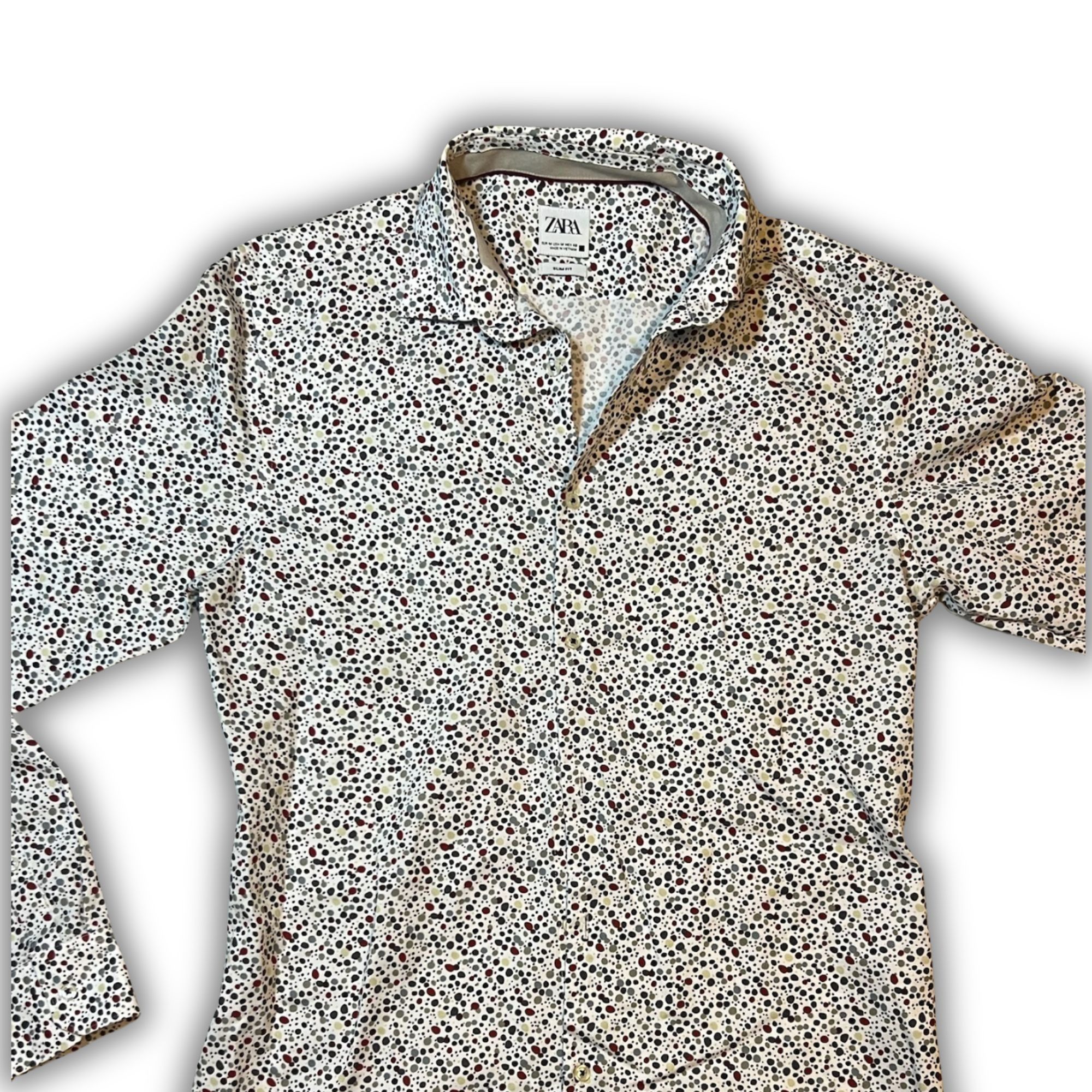 Other Zara Slim Fit Floral Buttondown Shirt Mens Size M Made In Vi Size US M / EU 48-50 / 2 - 5 Thumbnail