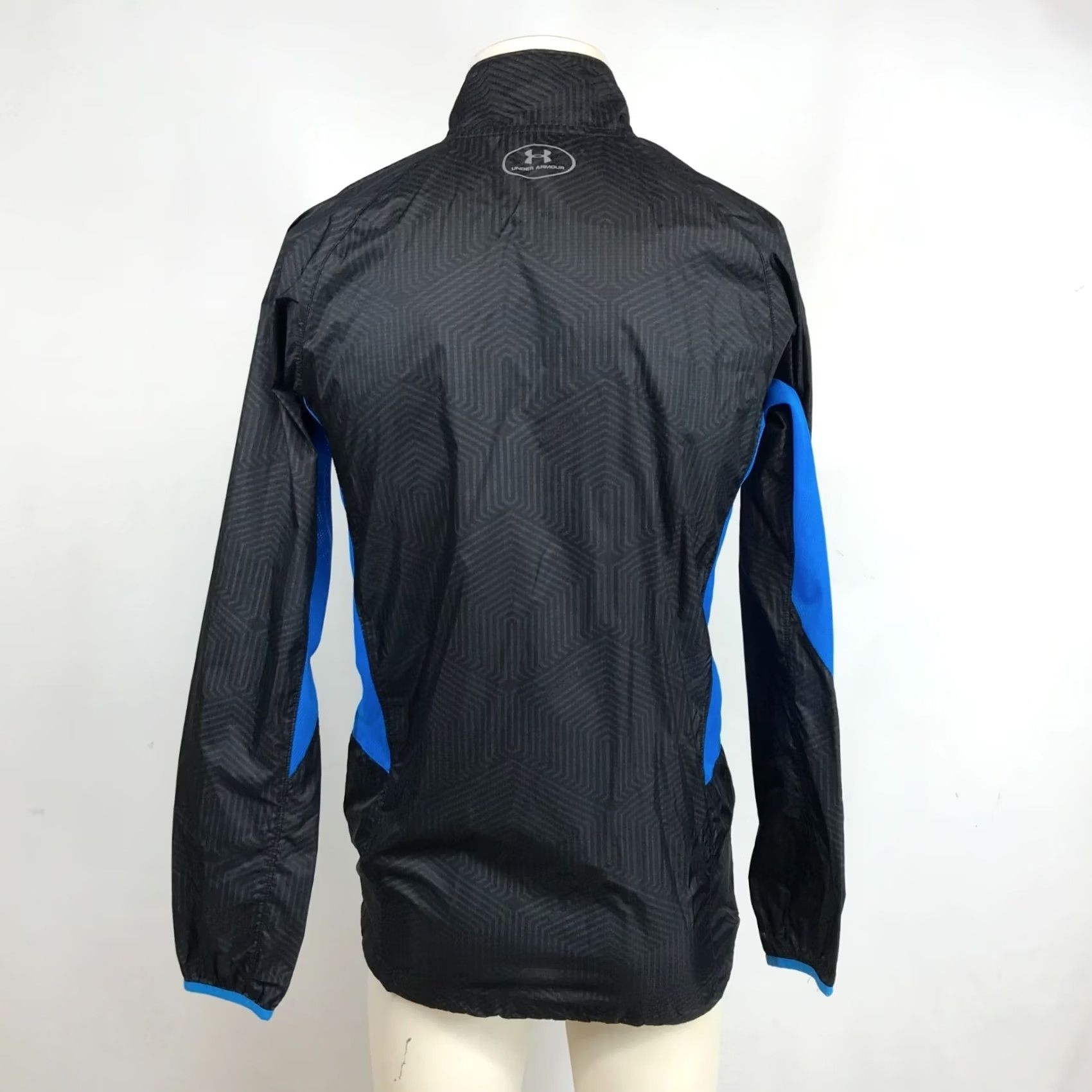 Under Armour UNDER ARMOUR Black Full Zip Cold Gear Running Jacket Mens Small Size US S / EU 44-46 / 1 - 5 Thumbnail