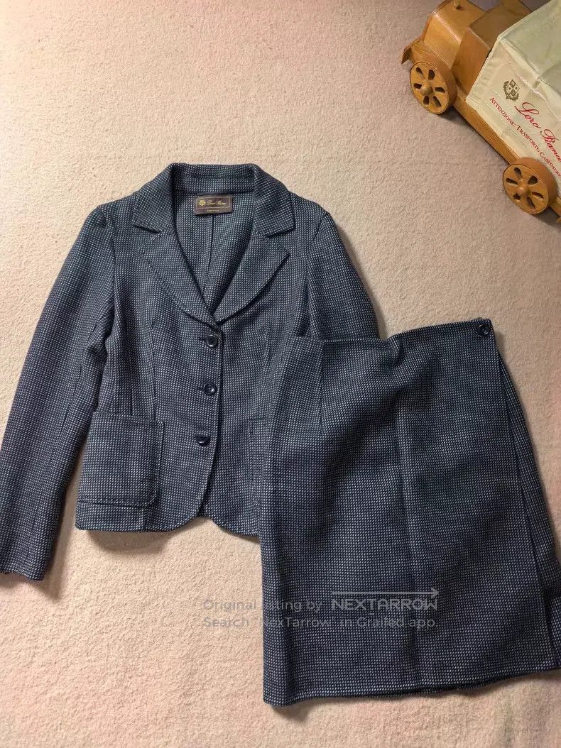 Loro Piana Loro Piana Pencil Skirt Cashmere Set Size XS / US 0-2 / IT 36-38 - 1 Thumbnail