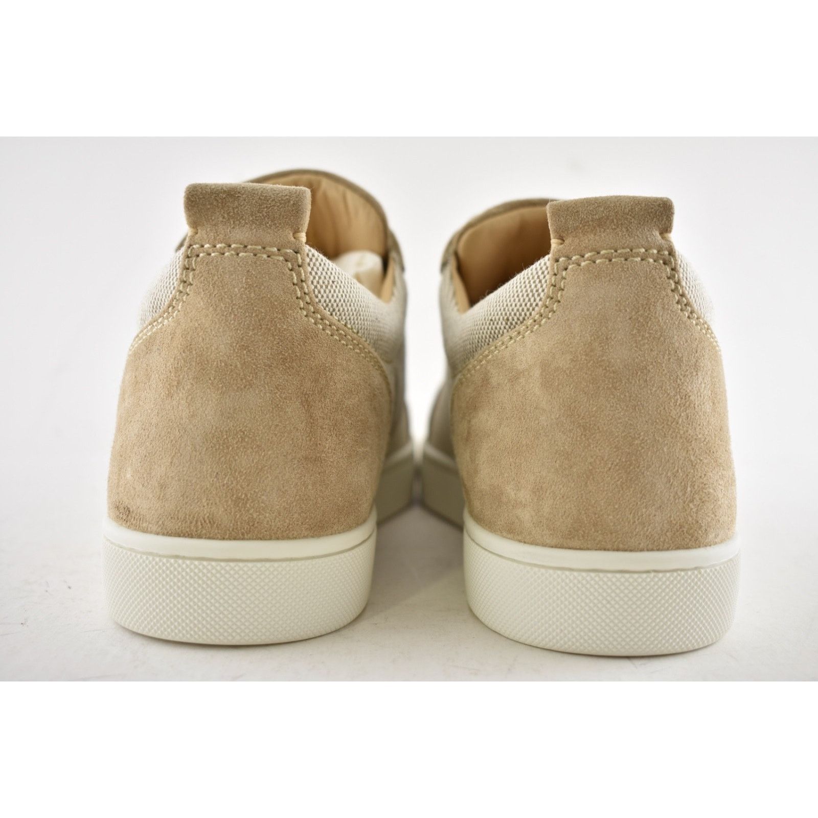 Christian Louboutin Christian Louboutin Men Rantulow Flat Mandorla Beige Suede Size US 10 / EU 43 - 11 Thumbnail