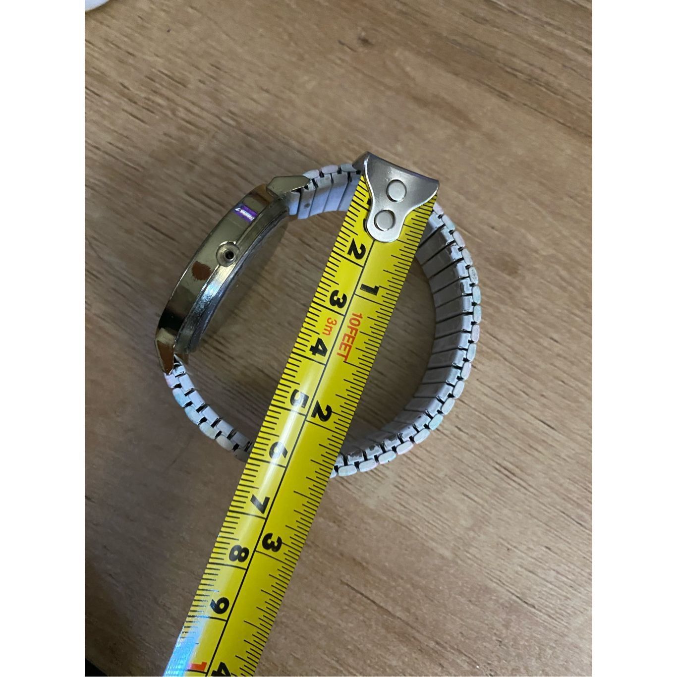Linea LINEL Floral Stretch Band Watch Crystal Bezel Expansion Band Size ONE SIZE - 6 Thumbnail