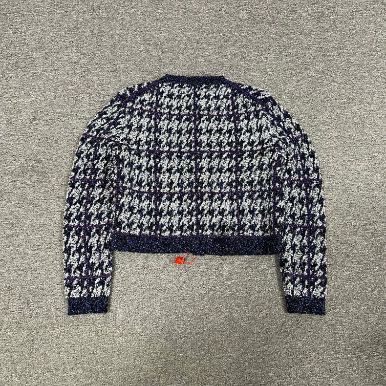 Dior Dior Houndstooth Knit Cardigan for Unisex-2506 Size M / US 6-8 / IT 42-44 - 4 Thumbnail