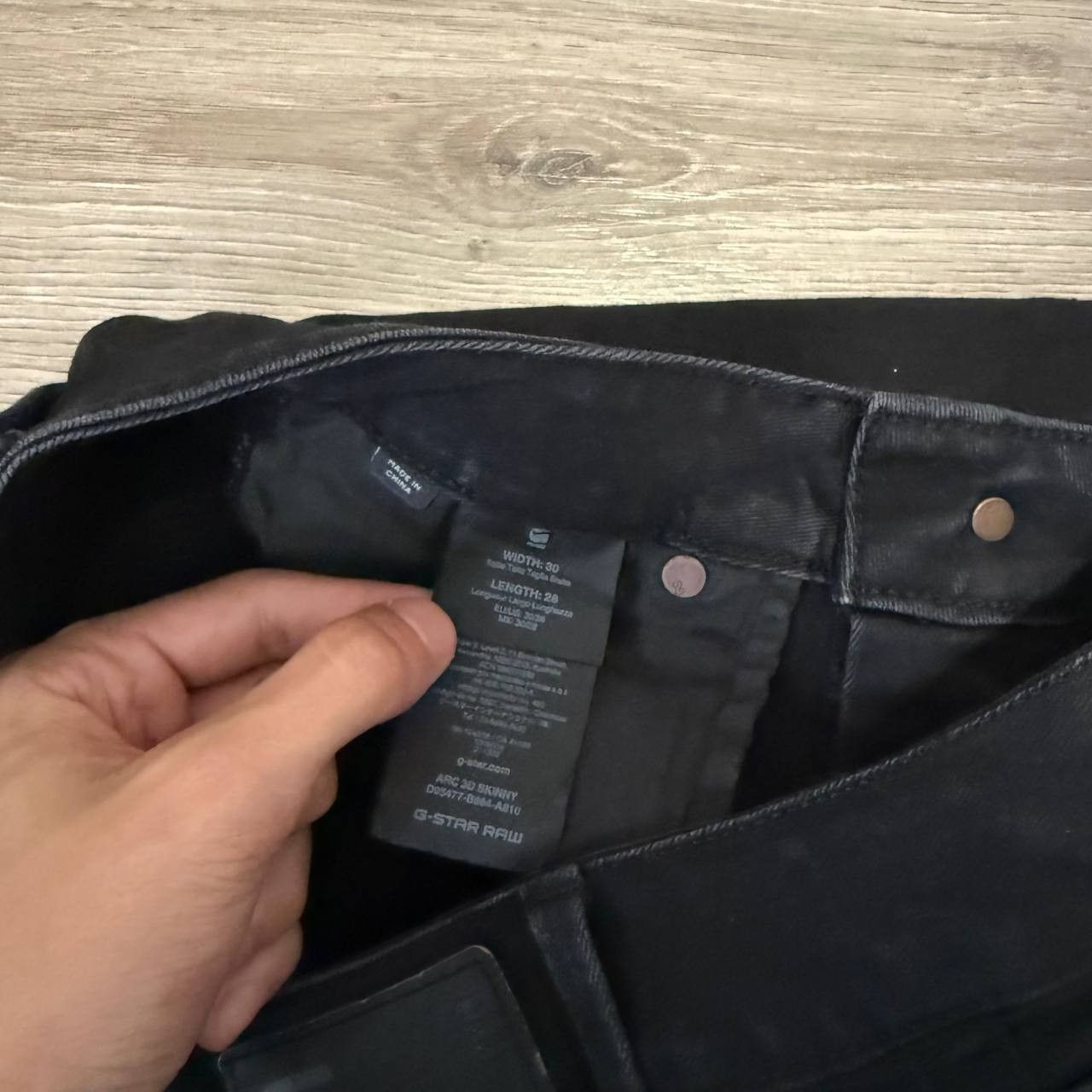 G-Star g-star raw ARC 3d skinny jeans black W30 L28 Size US 30 / EU 46 - 5 Thumbnail