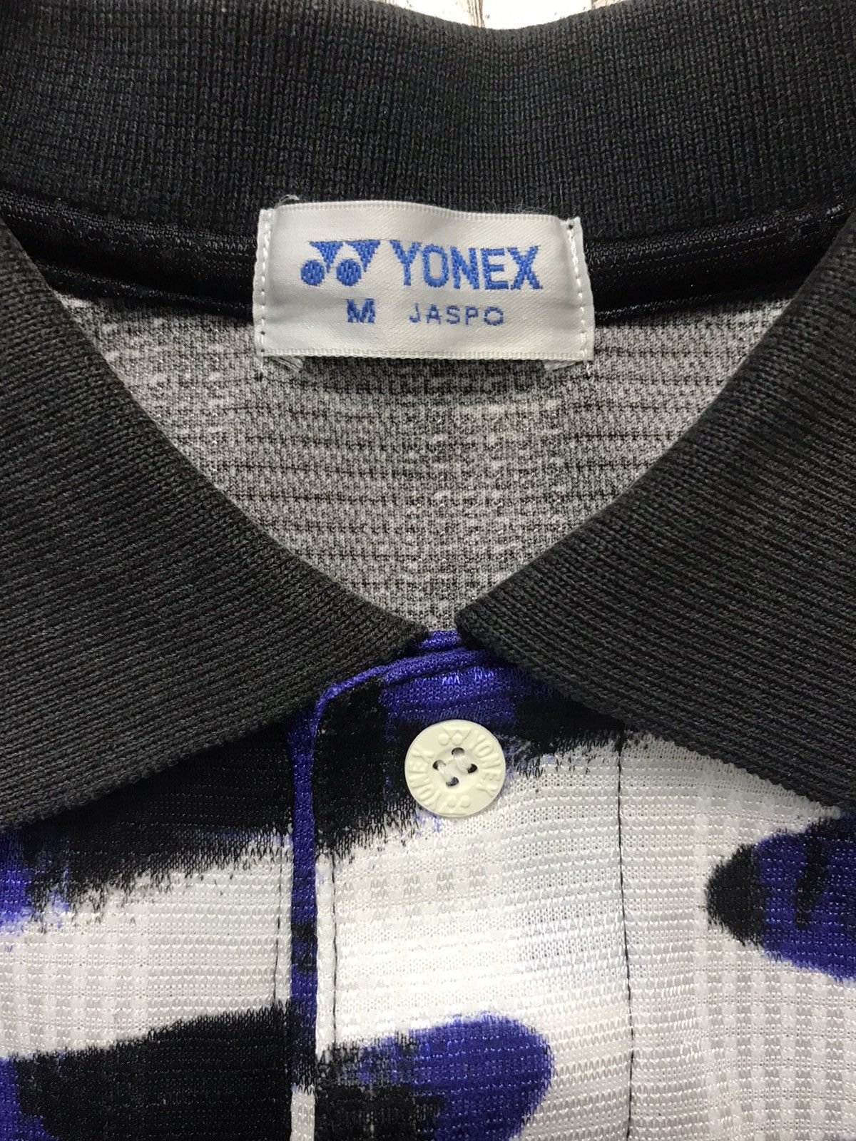 Japanese Brand × Sports Specialties × Vintage Sport Yonex Blue Multicolour Polo Shirt Size US S / EU 44-46 / 1 - 4 Thumbnail