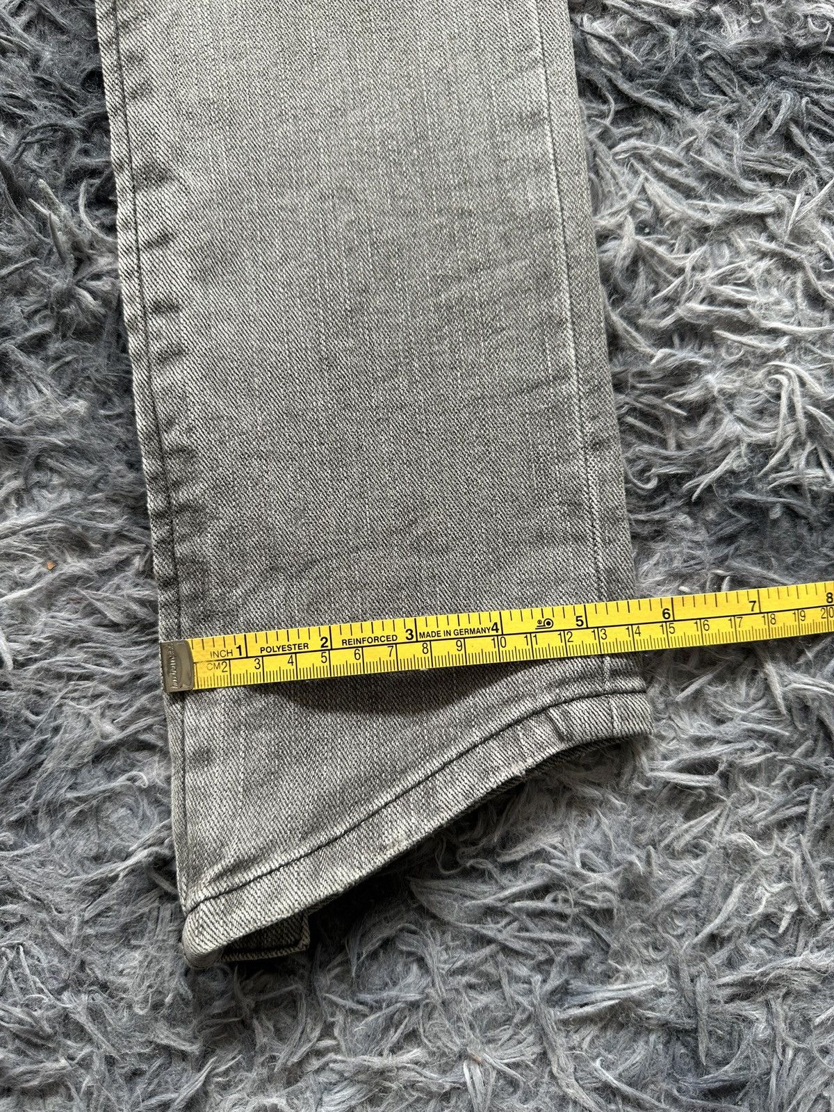 Japanese Brand 2011 ss - AG by Experiment high rise asymmetrical jeans Size US 30 / EU 46 - 16 Thumbnail