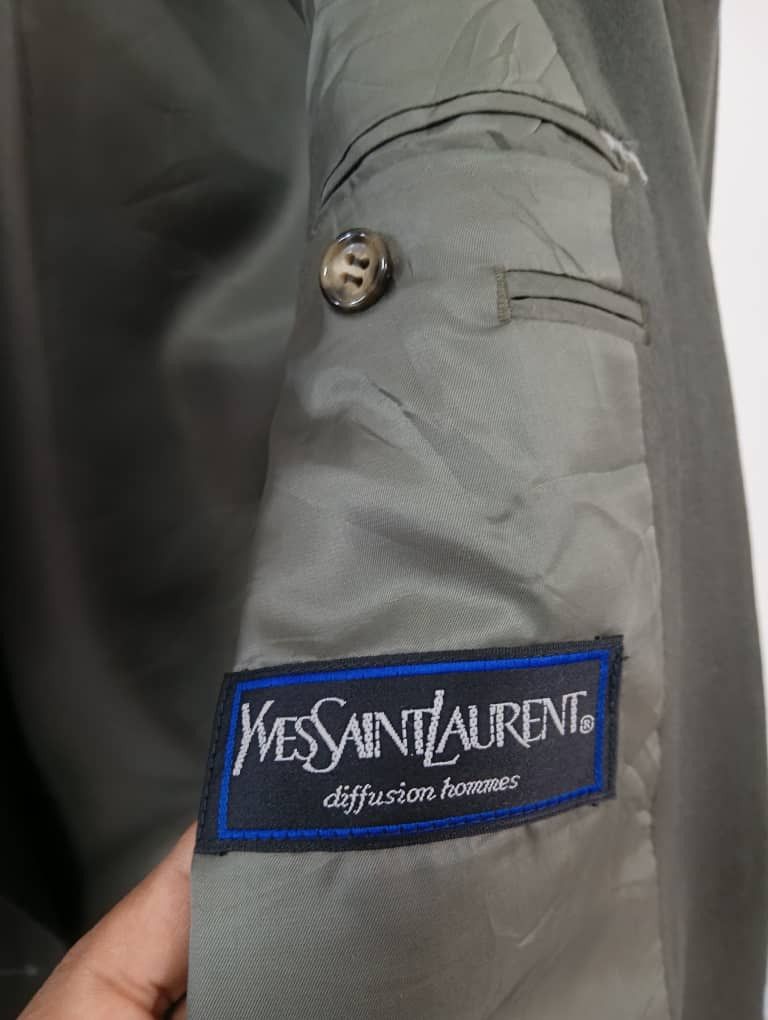 Vintage × Yves Saint Laurent Best Offer 🔥Vintage 90s Yves Saint Laurent Coat Medium Size Size US M / EU 48-50 / 2 - 7 Thumbnail