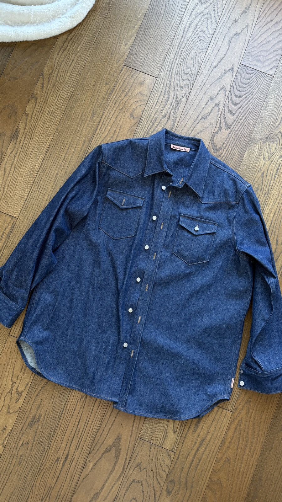 Acne Studios Raw Denim Overshirt