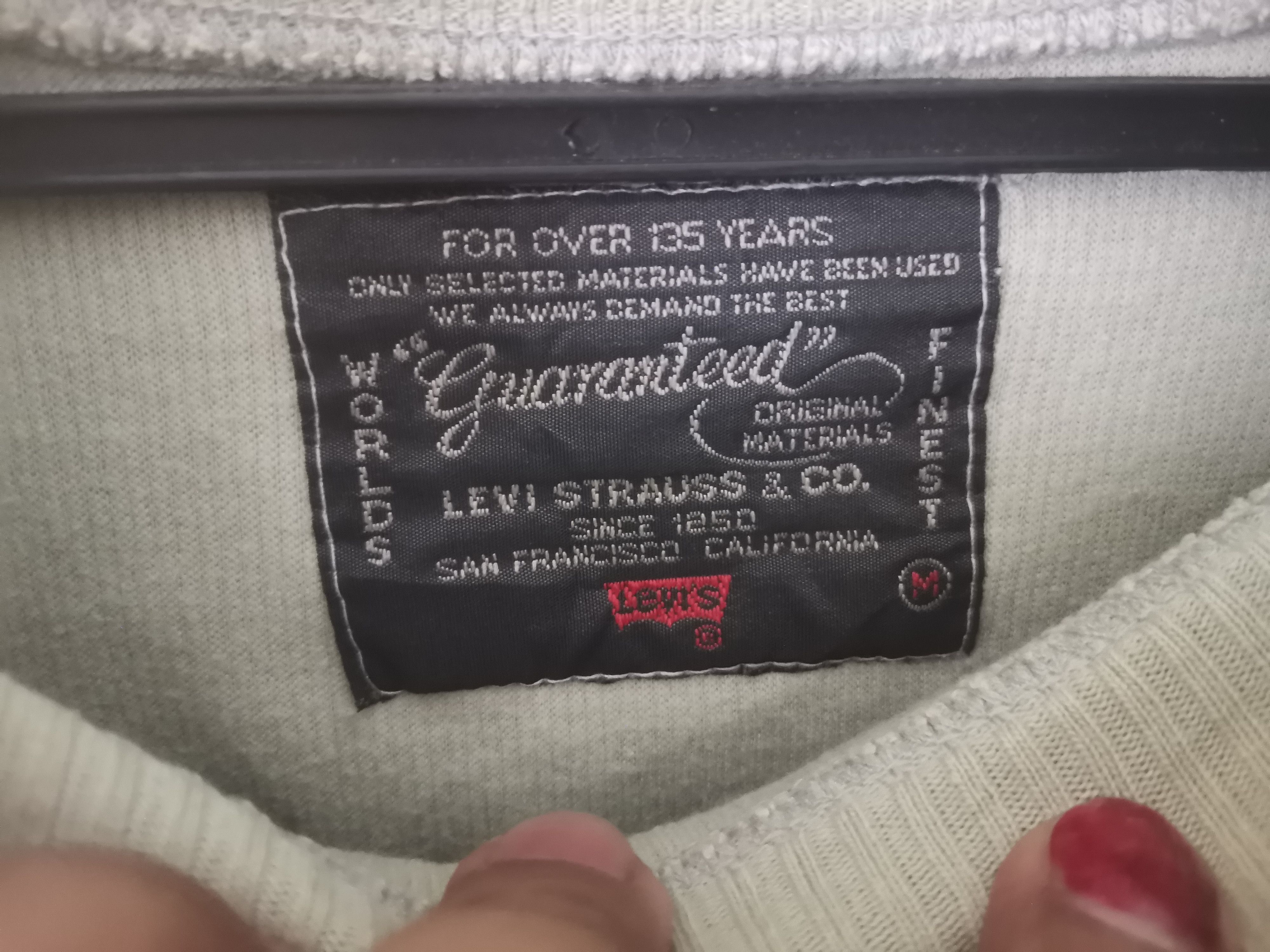 Levi's Vintage Clothing Rare vintage Levi's sweatshirt nice design Size US M / EU 48-50 / 2 - 6 Thumbnail