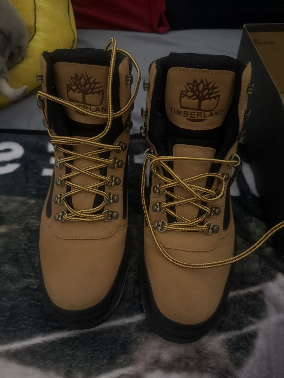 Timberland Field Treeker WP Insulted Boot Wheat Nuback w Black Size US 11 / EU 44 - 5 Thumbnail