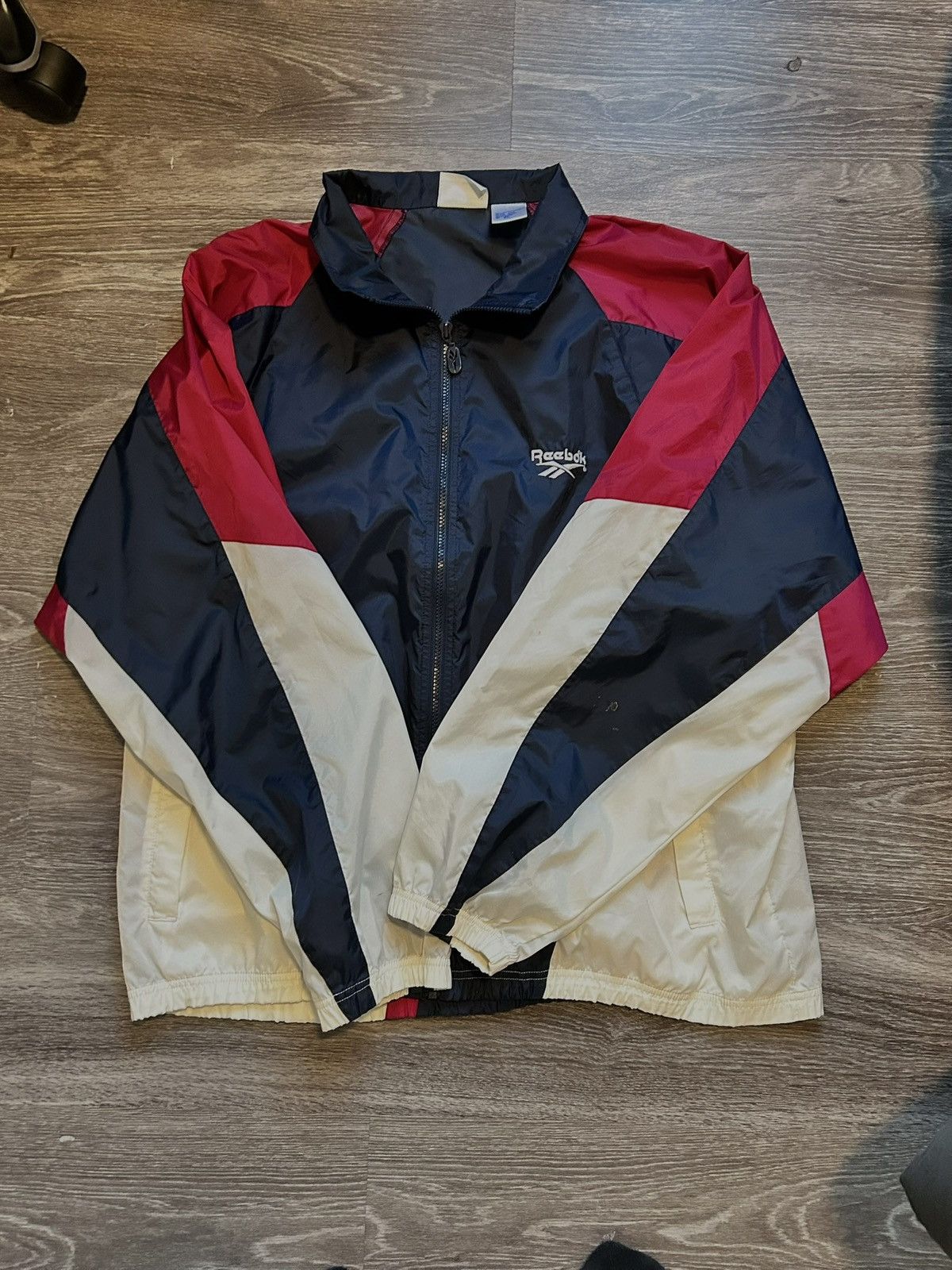 Reebok *RARE* Vintage Reebok Windbreaker Size US XL / EU 56 / 4 - 1 Thumbnail