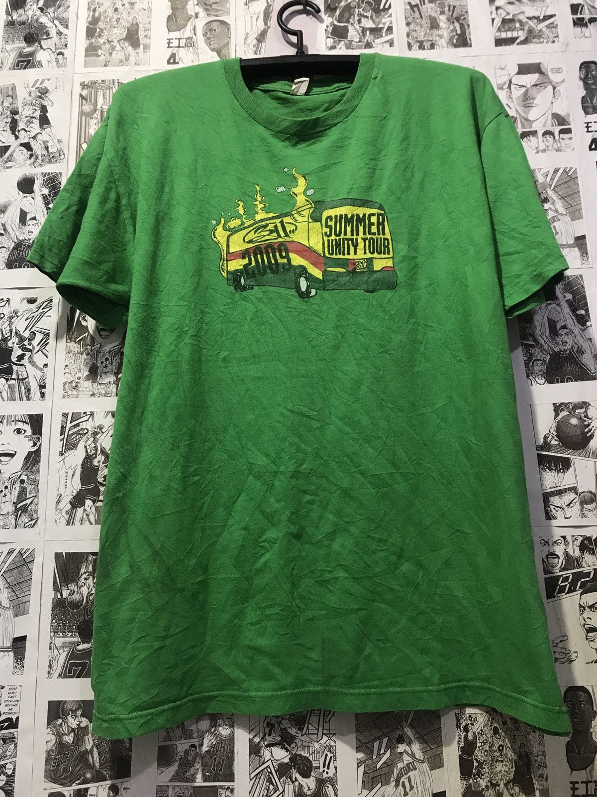 Band Tees × Japanese Brand × Vintage 2009 Three Eleven 311 Summer Unity Concert Tour T-Shirt Size US XL / EU 56 / 4 - 2 Thumbnail