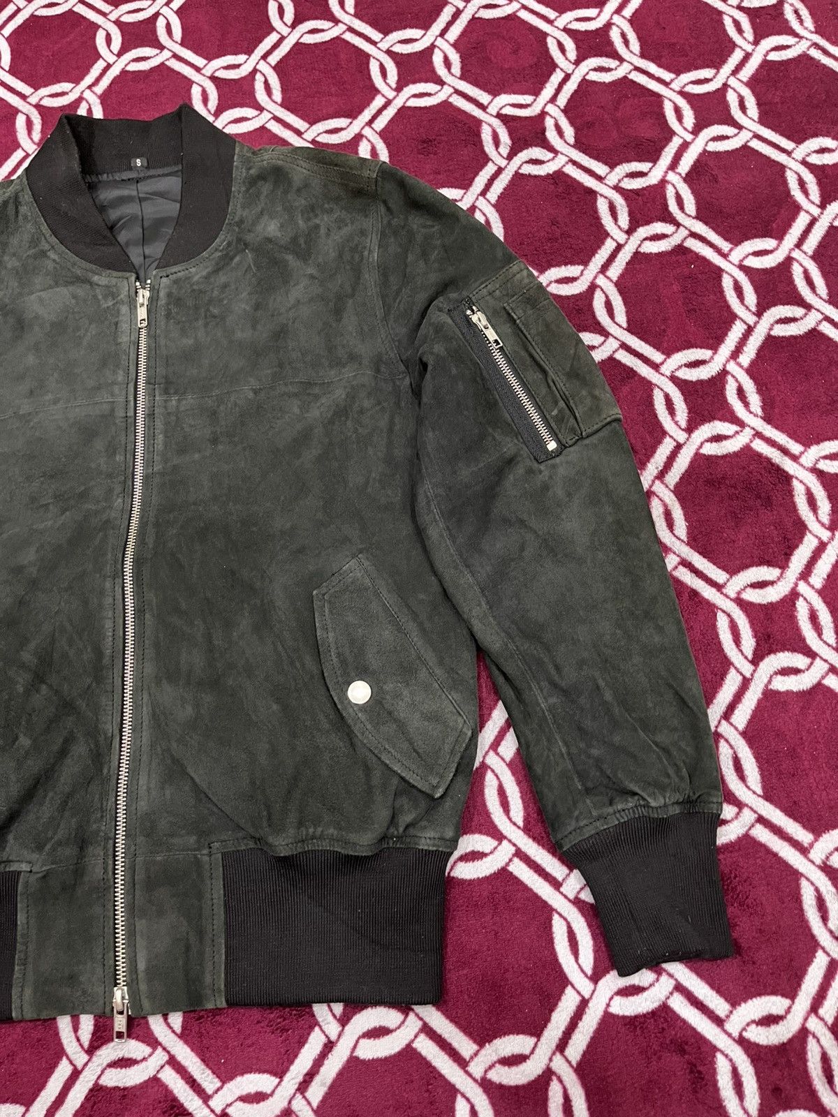 Le Grande Bleu (L.G.B.) Unknown Japanese Brand Goat Leather Jacket Size US S / EU 44-46 / 1 - 4 Thumbnail