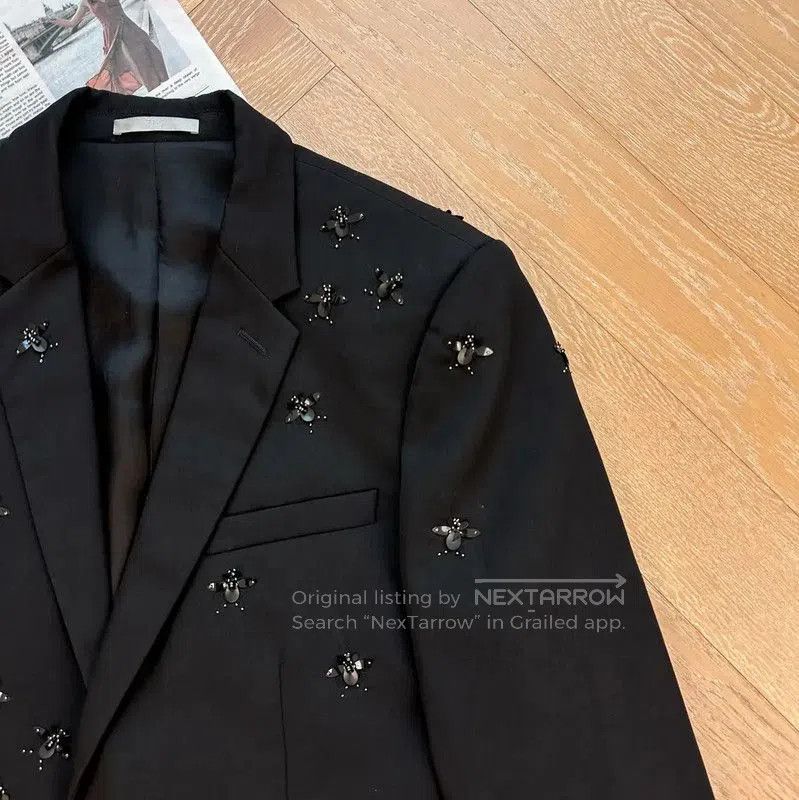 Dior Dior Black Men's Embellished Jacket . Size US M / EU 48-50 / 2 - 5 Thumbnail