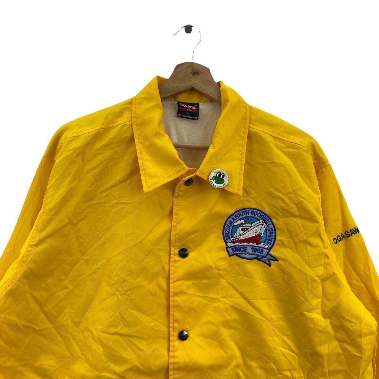 Vintage Vtg 90’ SHIZUOKA YOUTH CRUISE Baseball Jacket Windbreaker Size US L / EU 52-54 / 3 - 3 Thumbnail