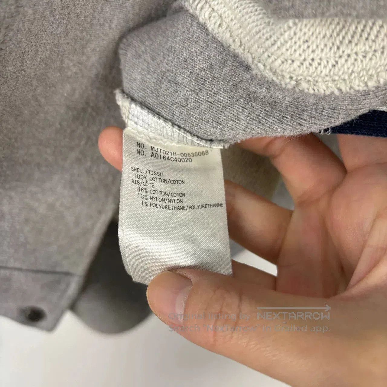 Thom Browne Thom Browne Gray Striped Sweatshirt. Size US S / EU 44-46 / 1 - 4 Thumbnail