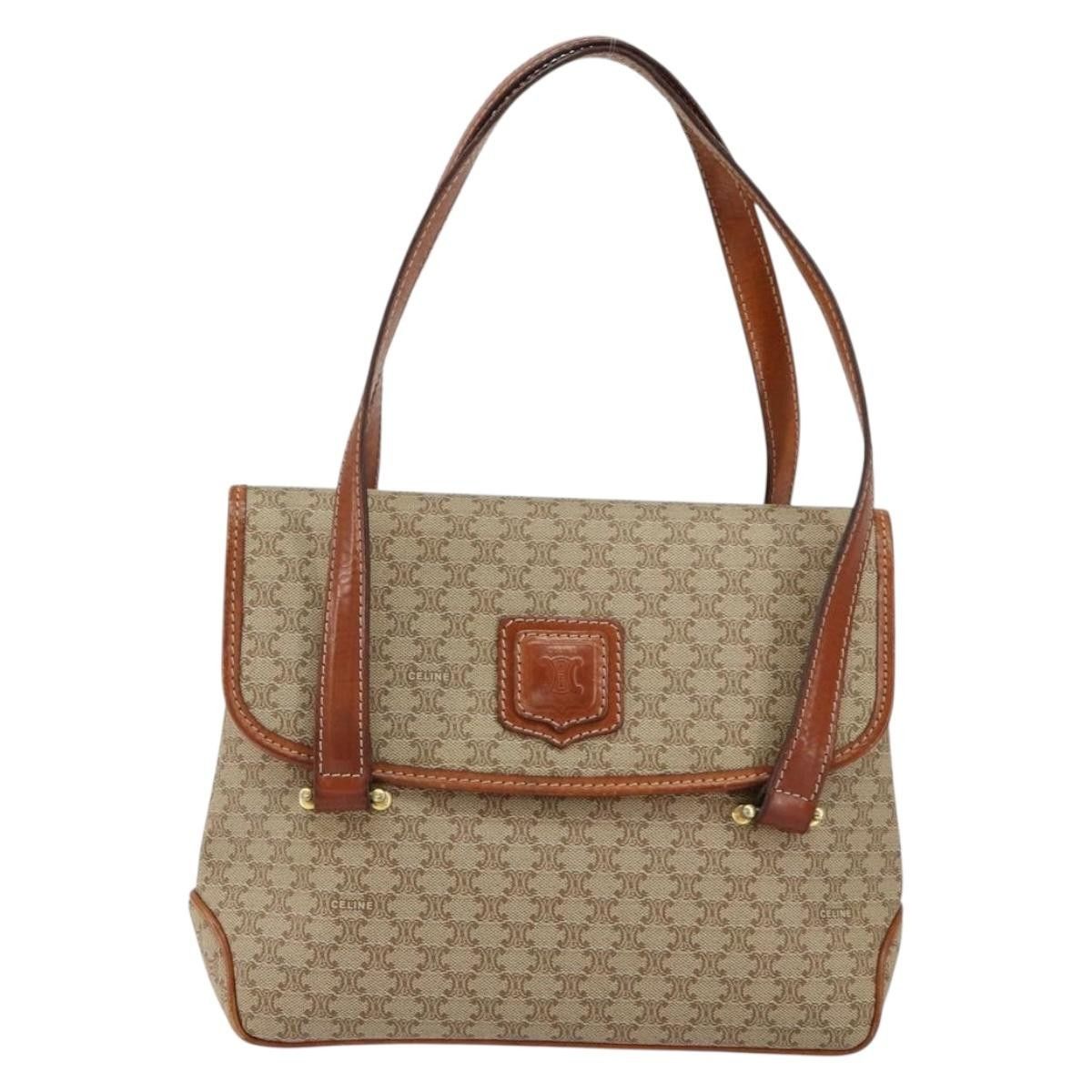 Celine Celine Vintage Macadam Handbag Canvas Size ONE SIZE - 1 Thumbnail
