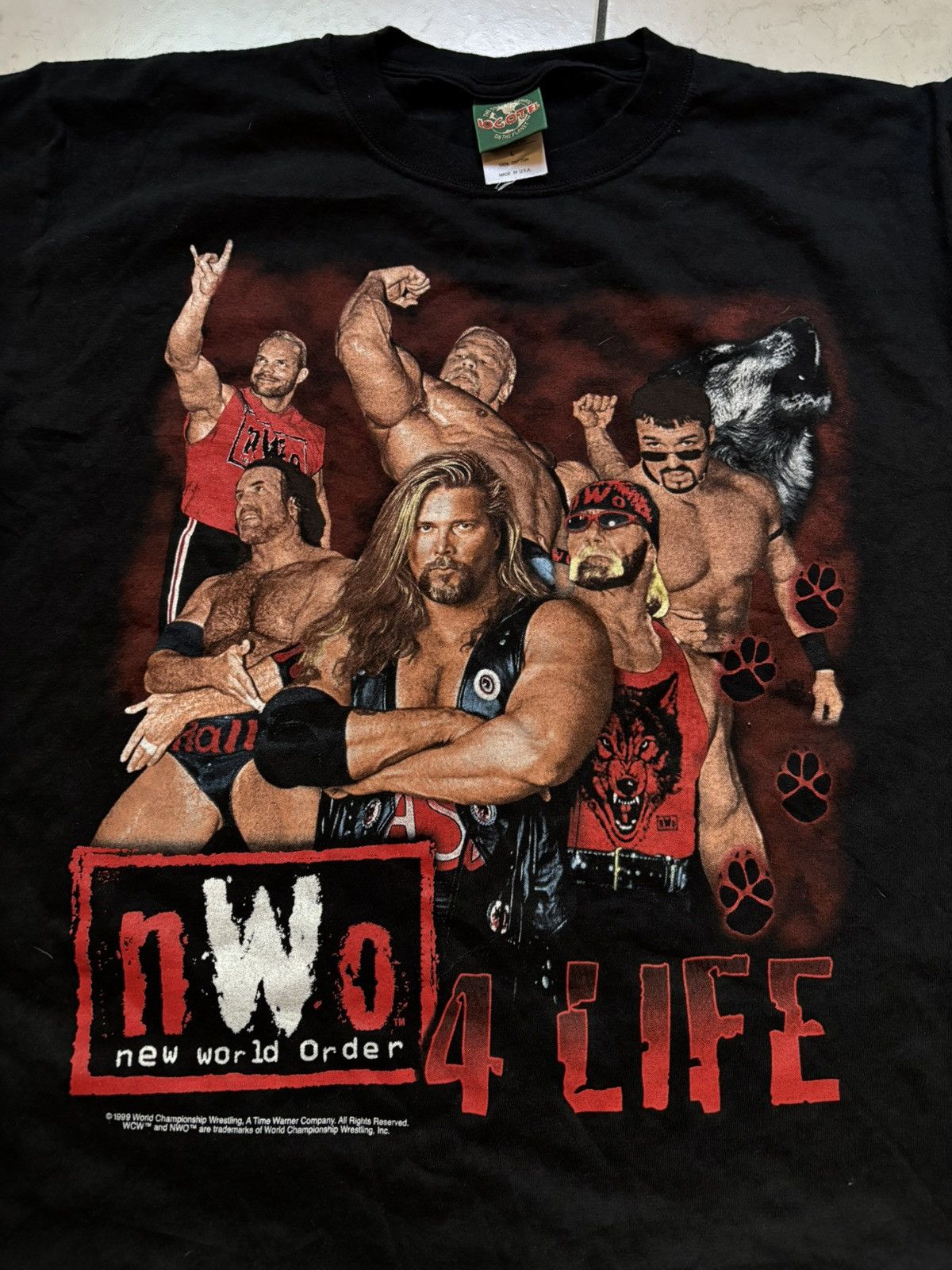 Vintage × WCW/nWo Vintage NWO Wolfpac Size US L / EU 52-54 / 3 - 2 Thumbnail
