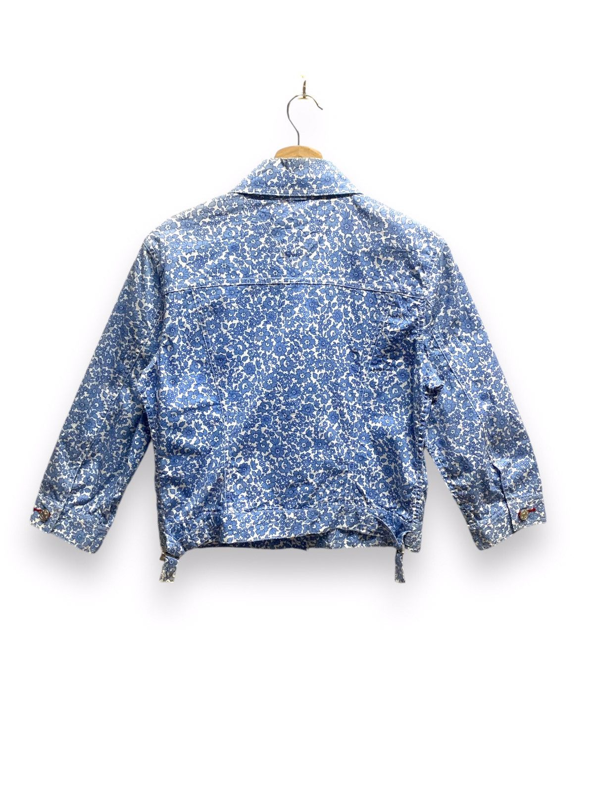 Tommy Hilfiger TOMMY HILFIGER Croptop Denim Jacket Fullprint Flower Size S / US 4 / IT 40 - 8 Thumbnail