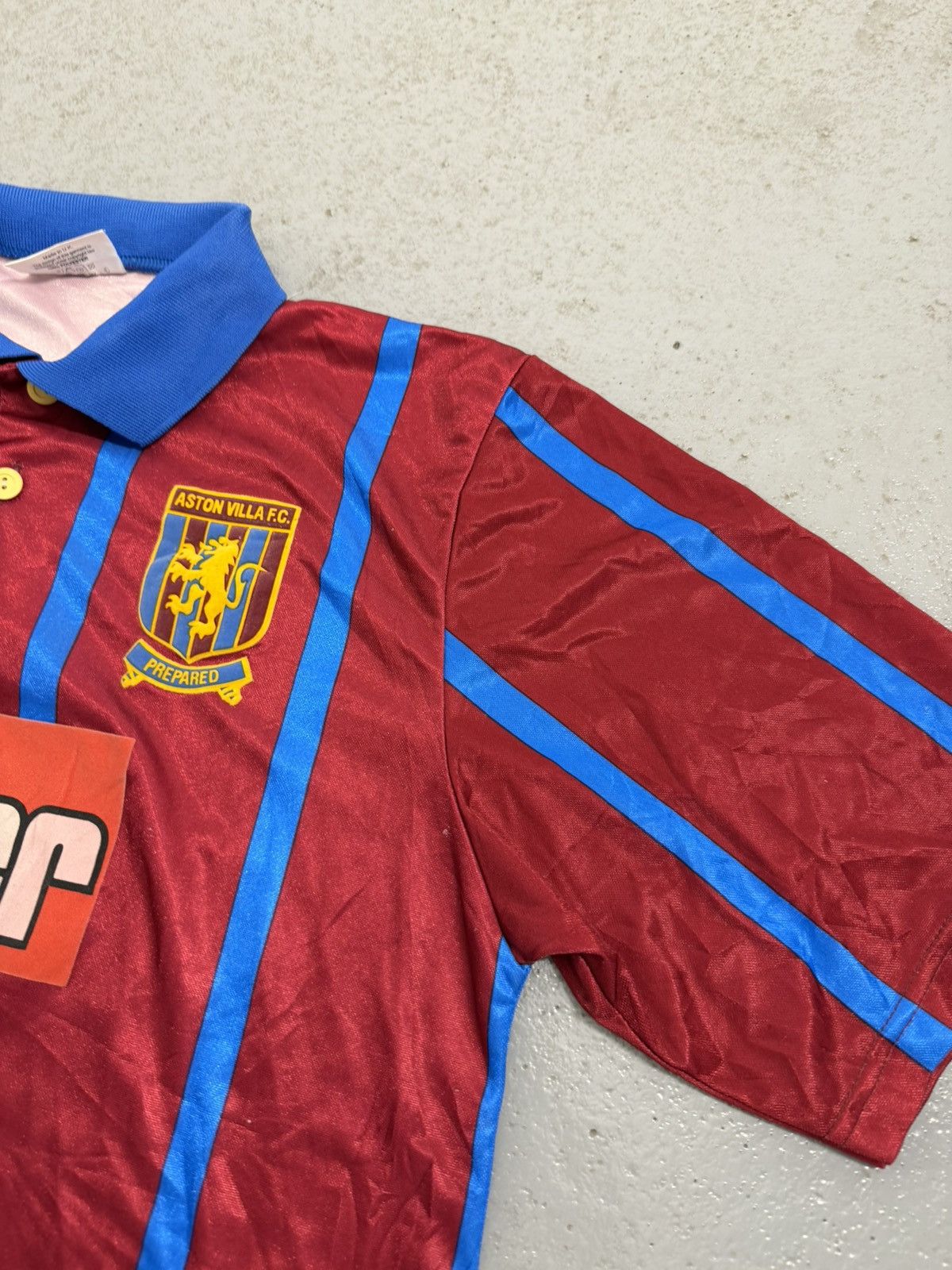 Asics Vintage 1993-1995 Asics Aston Villa Müller Soccer Jersey Size US L / EU 52-54 / 3 - 5 Thumbnail