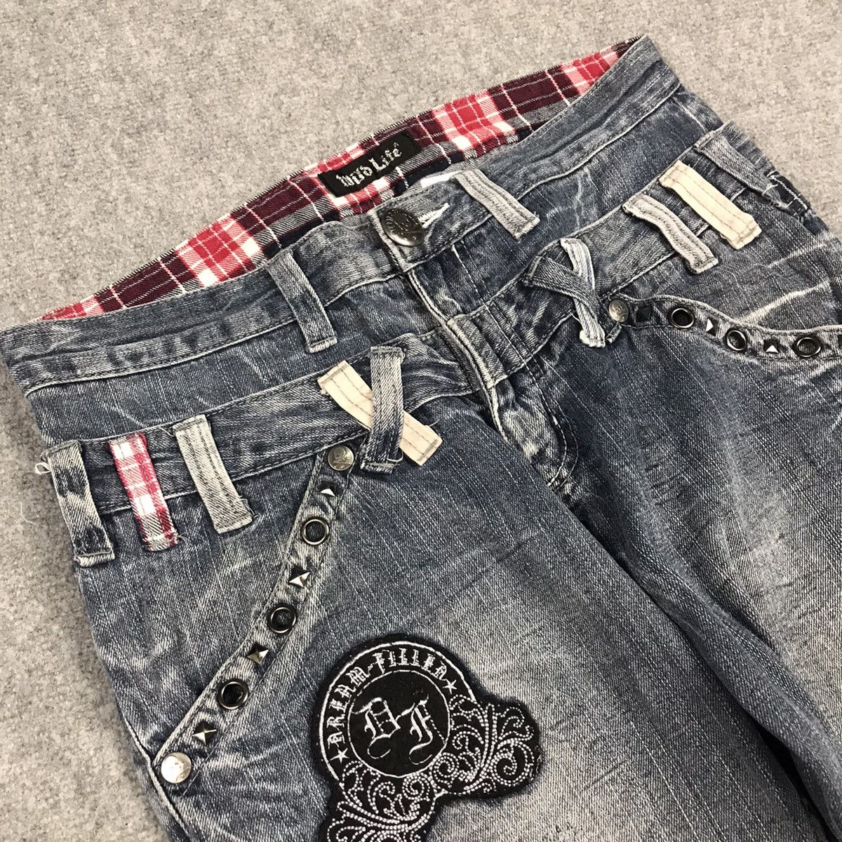 Japanese Brand Double waist mils Life denim Japanese style pants Size US 30 / EU 46 - 5 Thumbnail