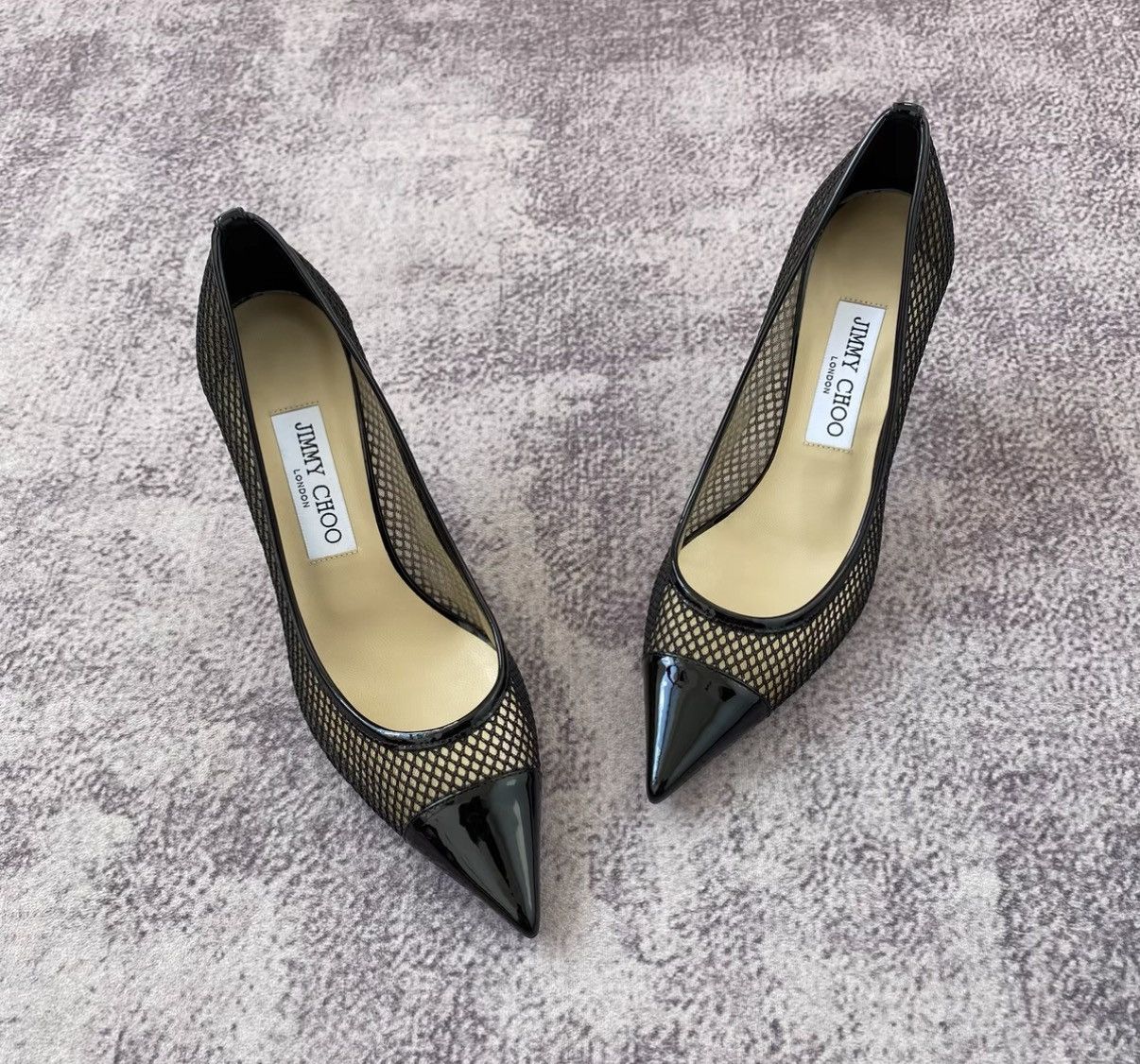 Jimmy Choo Jimmy Choo Patent Leather Pointed Toe High Heels Size US 7 / IT 37 - 2 Thumbnail