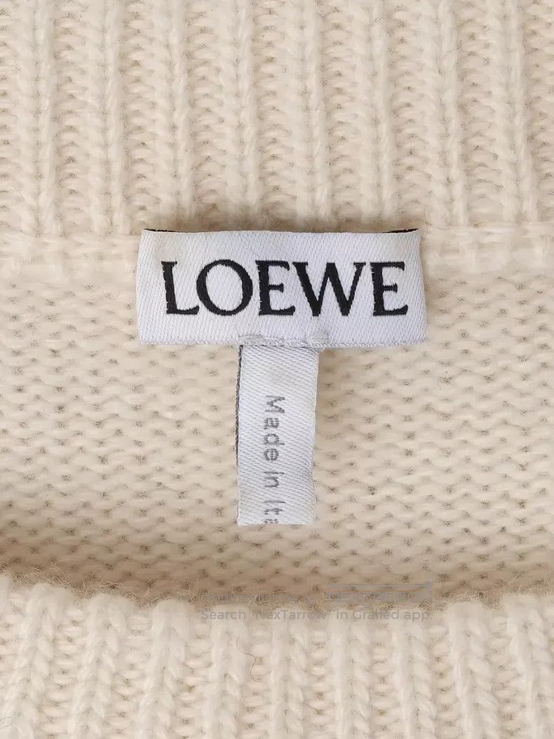 Loewe Loewe Meadow red ball yarn logo round neck wool sweater Size M / US 6-8 / IT 42-44 - 5 Thumbnail