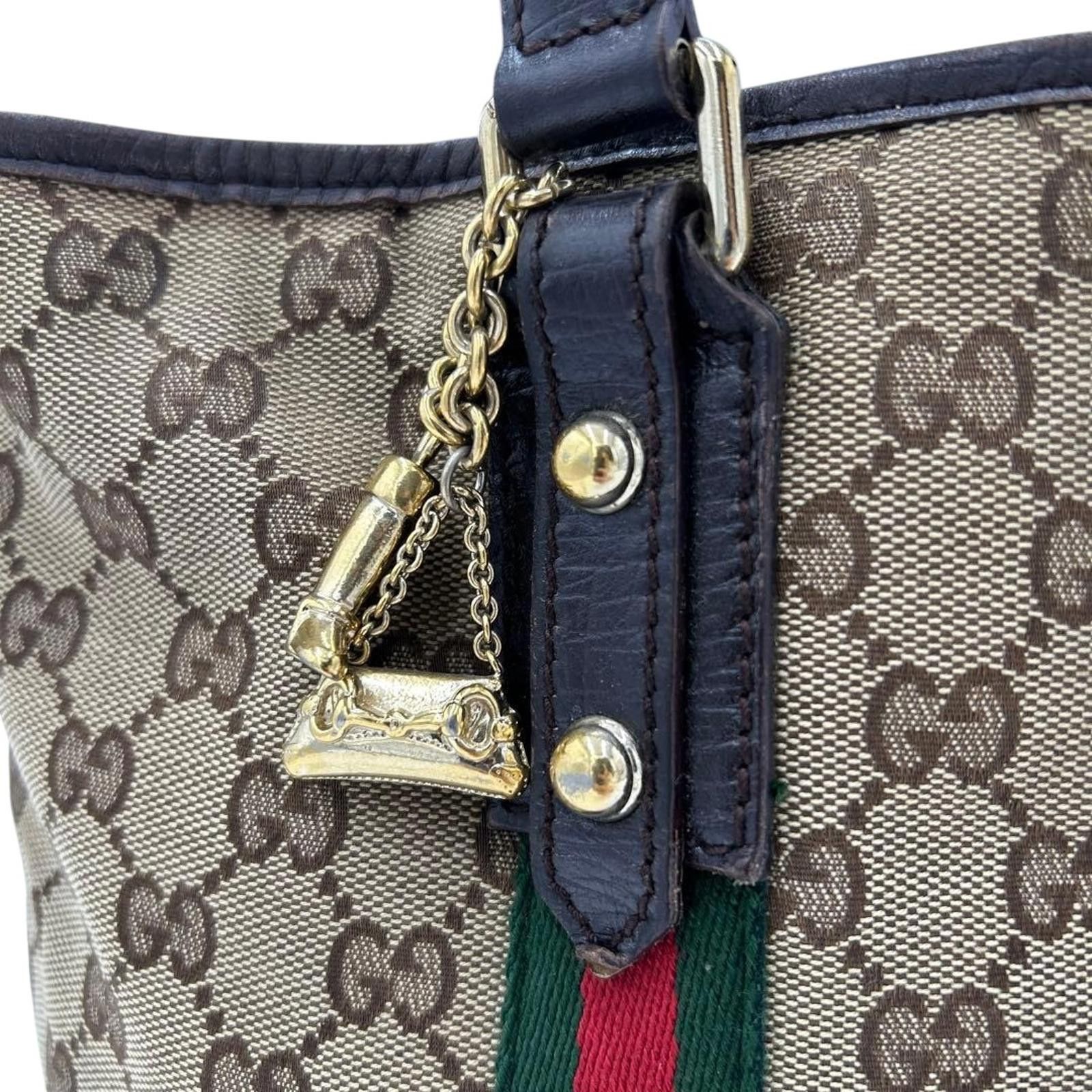 Gucci Gucci - Vintage GG Canvas Tote Bag Size ONE SIZE - 7 Thumbnail