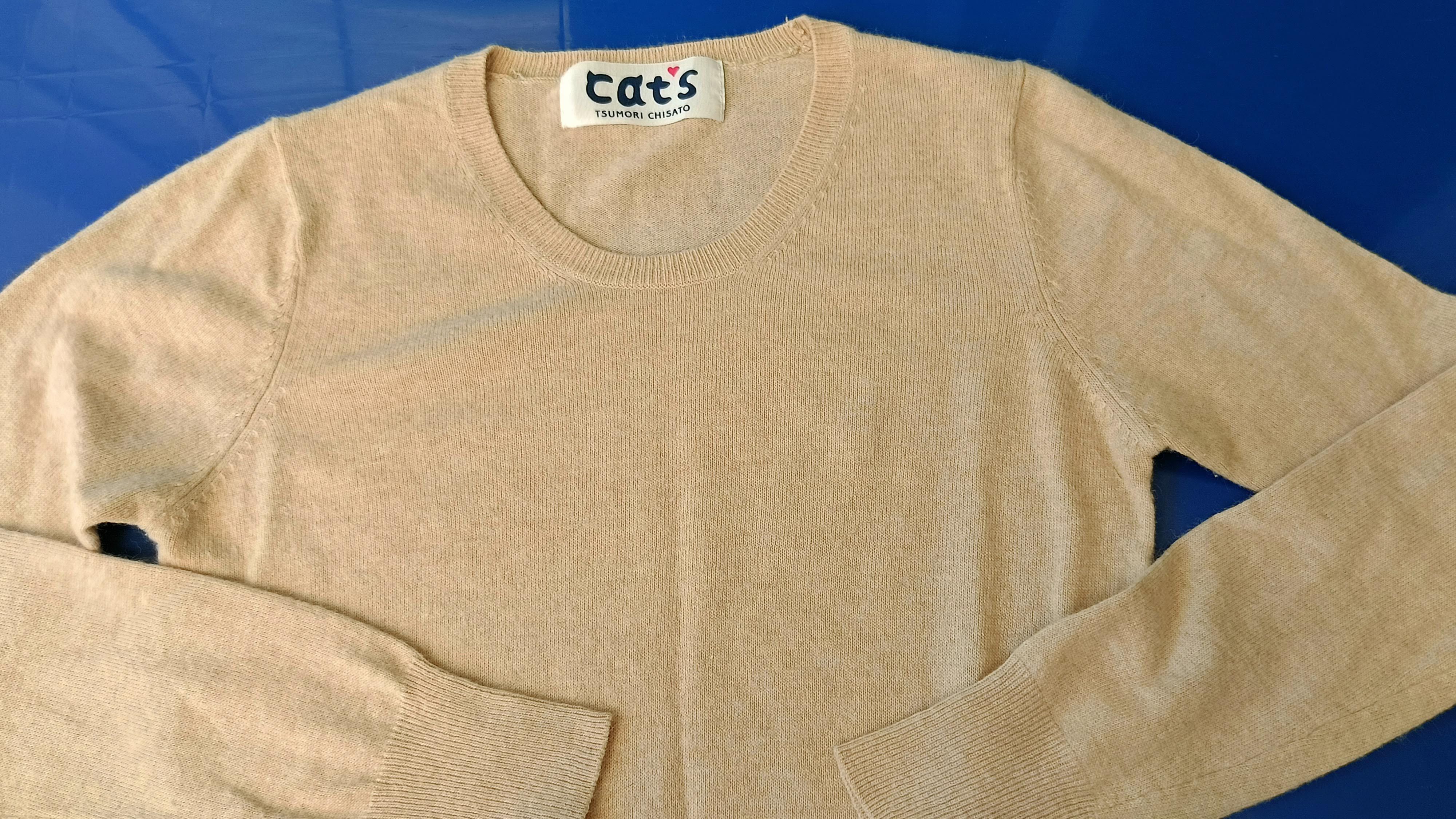 Tsumori Chisato CATS Tsumori Chisato ISSEY MIYAKE wool rayon sweater small Size XS / US 0-2 / IT 36-38 - 7 Thumbnail
