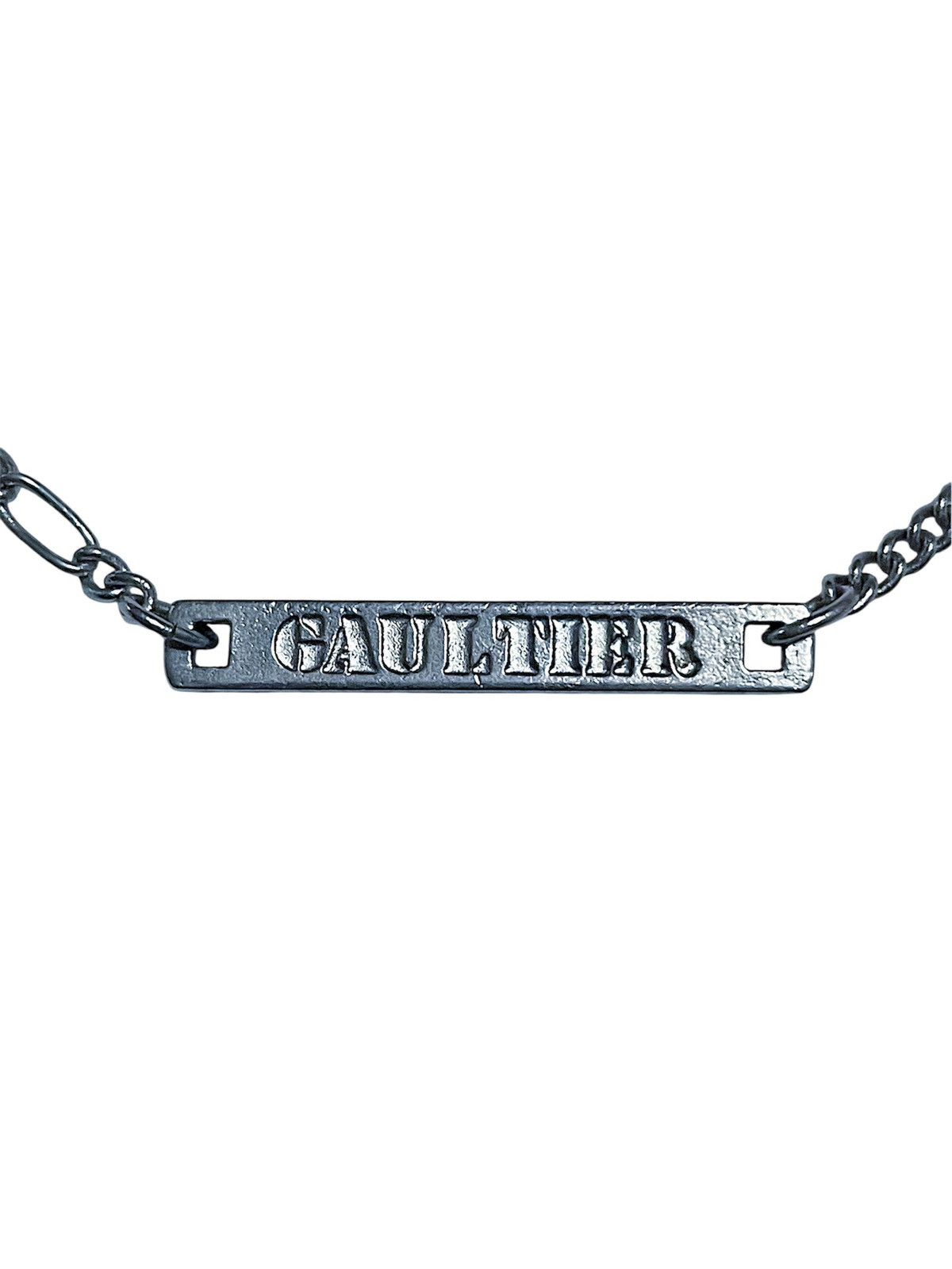 Jean Paul Gaultier 💥SOLD💥 90s Jean Paul Gaultier Reversible Logo Bracelet Size ONE SIZE - 4 Thumbnail