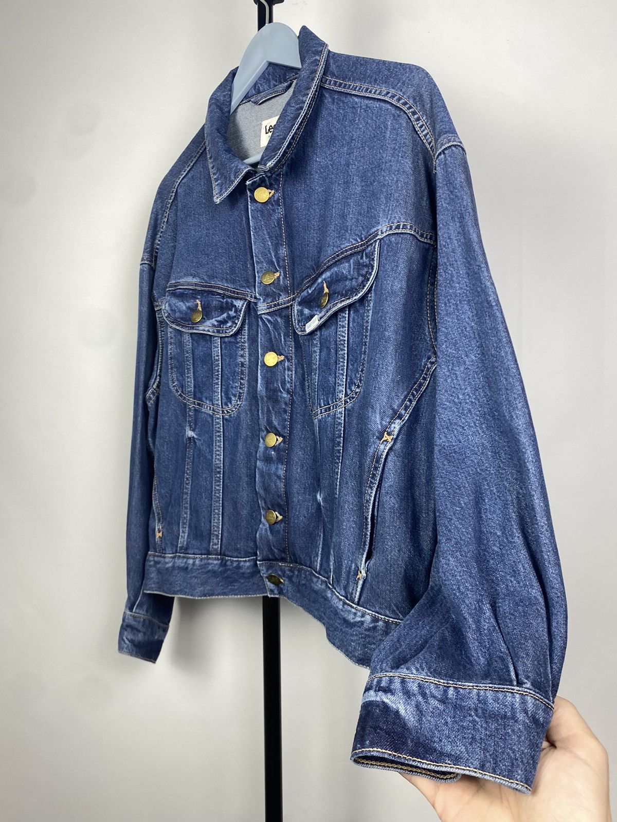 H&M × Lee LEE x H&M USA American Western Style DENIM JACKET Size US S / EU 44-46 / 1 - 3 Thumbnail