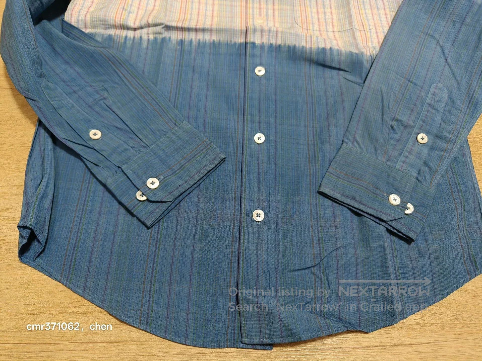 Visvim visvim 13ss Lungta 2 Tone B.D Shirt. Size US S / EU 44-46 / 1 - 4 Thumbnail
