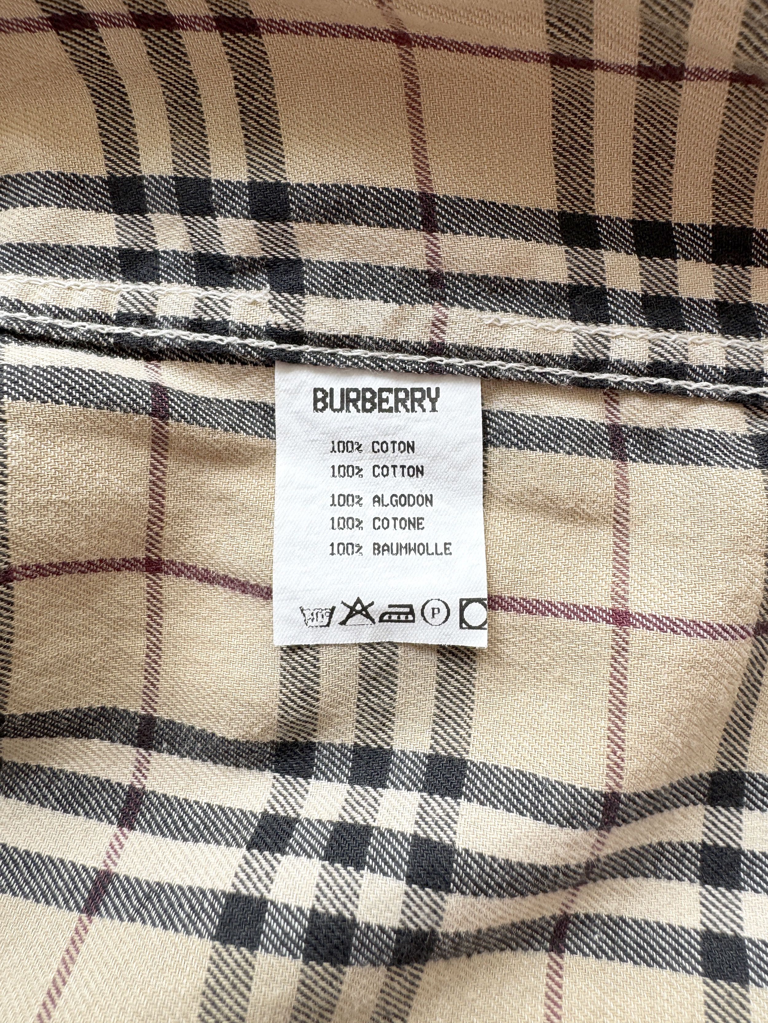 Burberry Vintage Burberry Shirt Size XL Size US L / EU 52-54 / 3 - 4 Thumbnail