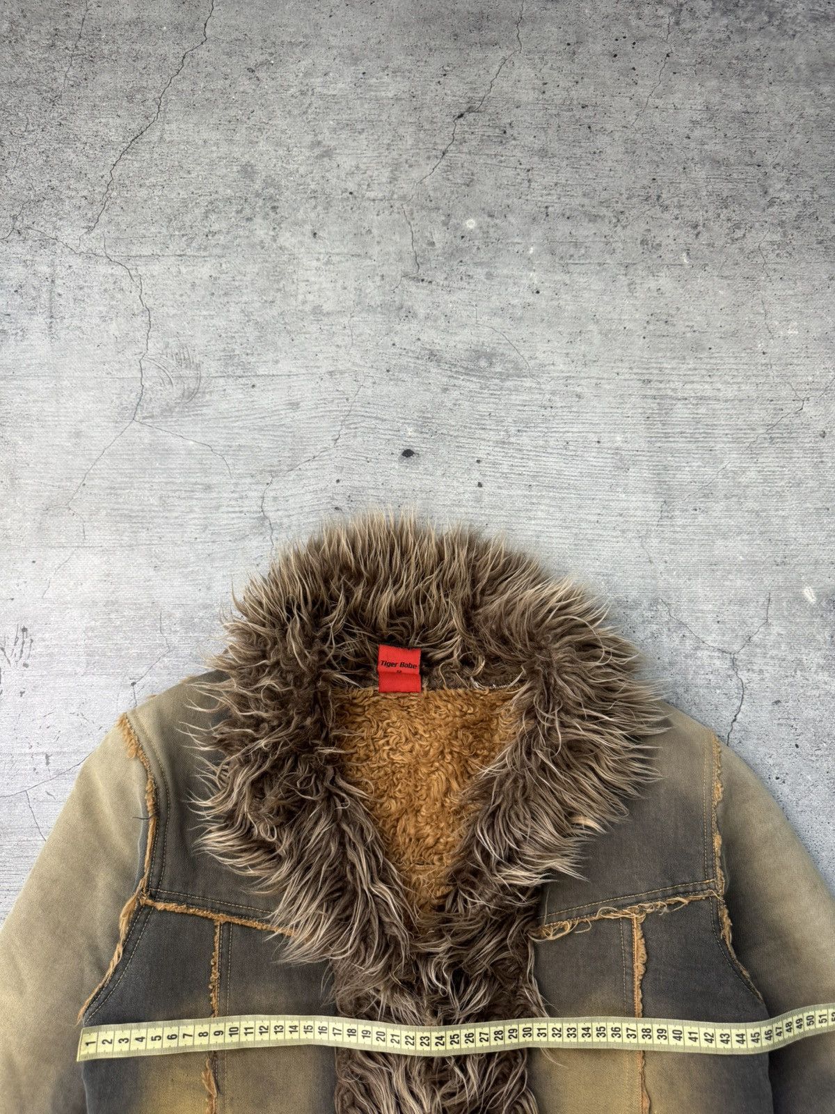 If Six Was Nine Japan fur faux jeans jacket IfSixWasNine LGB style VTG Size L / US 10 / IT 46 - 6 Thumbnail