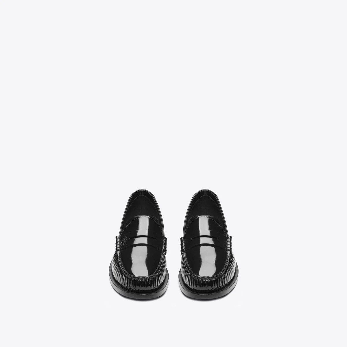 Saint Laurent Paris o1bcso1str0724 Le Loafer in Black Size US 8 / EU 41 - 4 Thumbnail