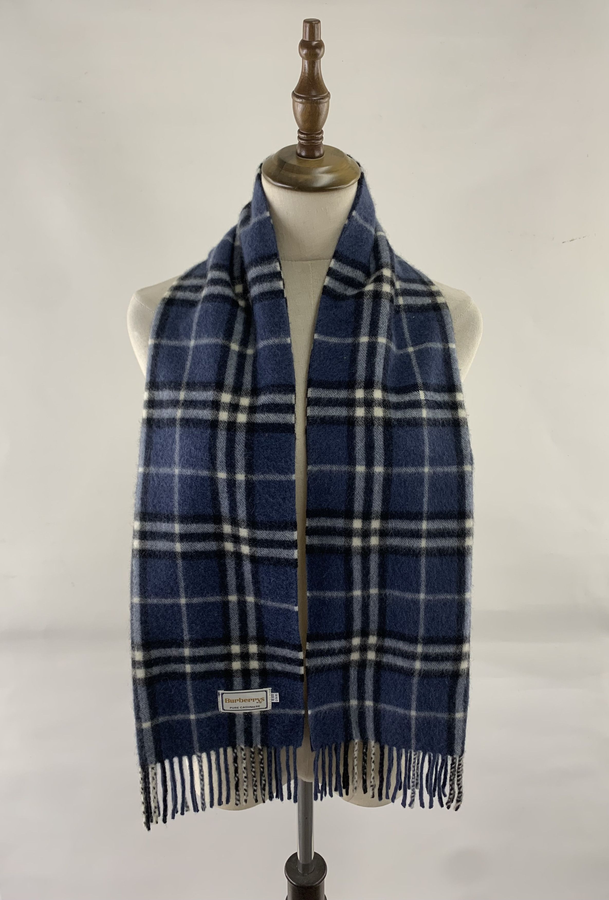 Burberry Burberry Scarf Cashmere Muffler Neck Wrap BL9307 Size ONE SIZE - 1 Thumbnail