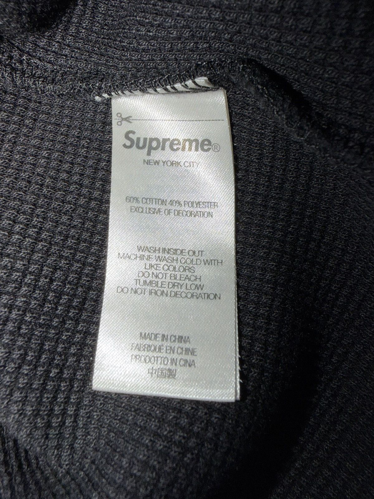 Dickies × Supreme Supreme x Dickies Thermal – Black (Size XL) Size US XL / EU 56 / 4 - 7 Thumbnail