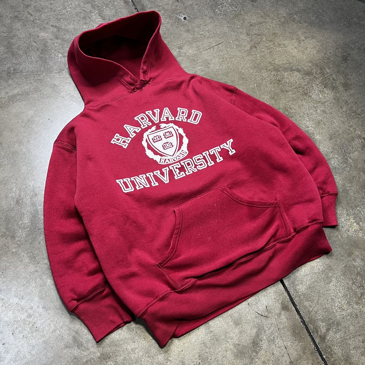 Russell Athletic Vintage 80s Harvard Russell Athletic Double Face Hoodie USA Size US M / EU 48-50 / 2 - 3 Thumbnail
