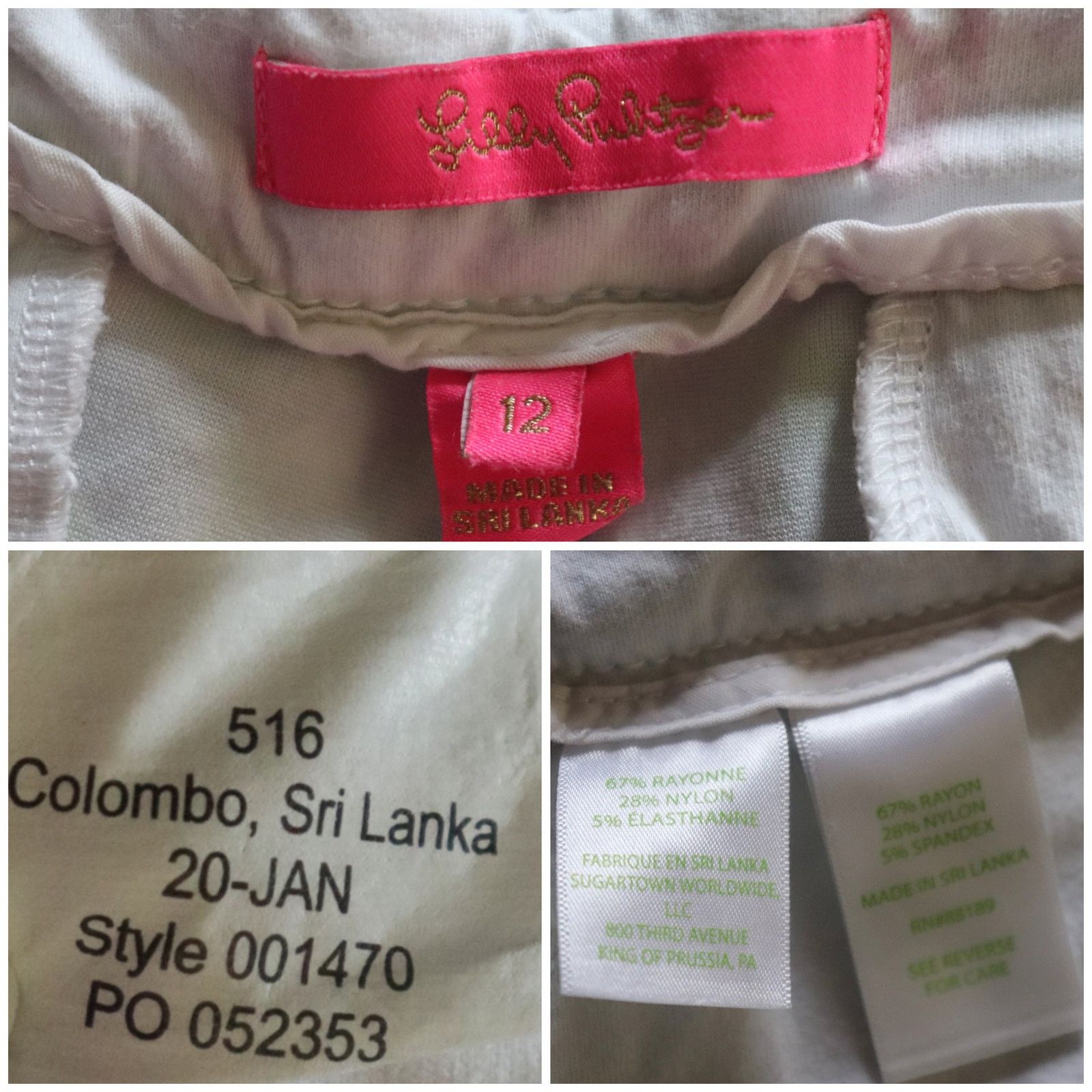 Lilly Pulitzer Lilly Pulitzer Darci Knit Short Sz 12 001470 Kitten Around Size 34" / US 12 / IT 48 - 8 Thumbnail