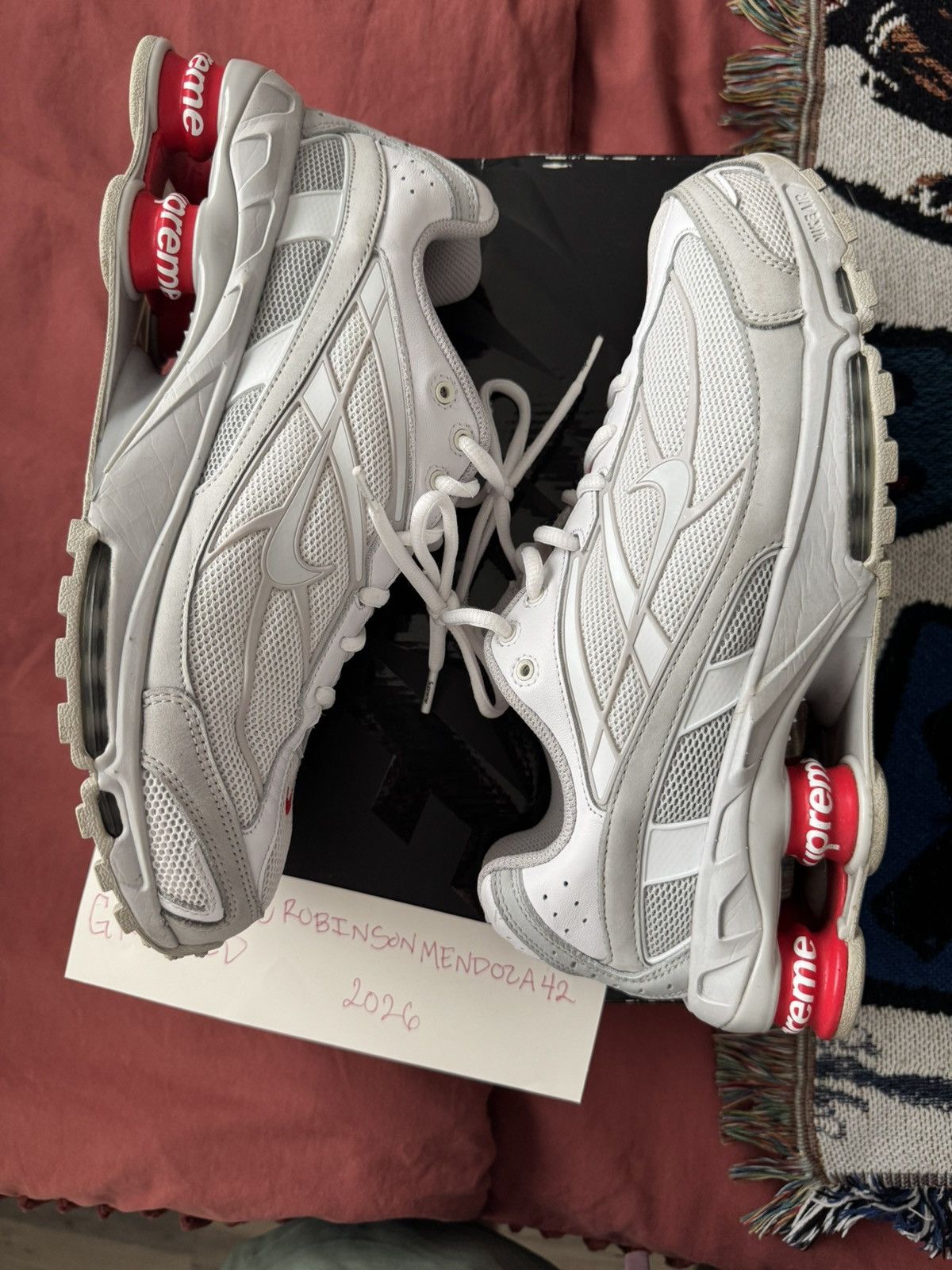 Nike × Supreme Nike Shox Ride 2 x Supreme Size US 9.5 / EU 42-43 - 5 Thumbnail