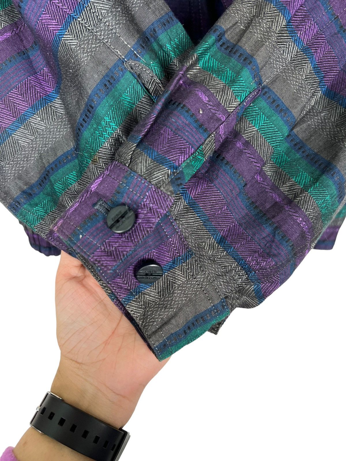 Nazareno Gabrielli 🔥 NAZARENO GABRIELLI SPORTS STRIPE JACKET Size M / US 6-8 / IT 42-44 - 12 Thumbnail