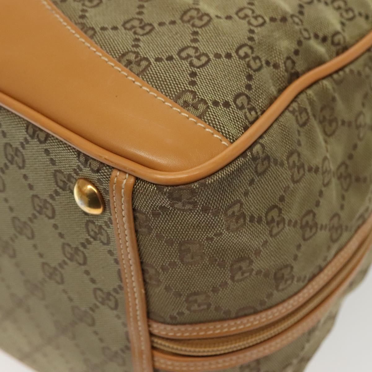 Gucci GUCCI GG Canvas Boston Bag Gold Beige 013 123 013 123 Size ONE SIZE - 15 Thumbnail