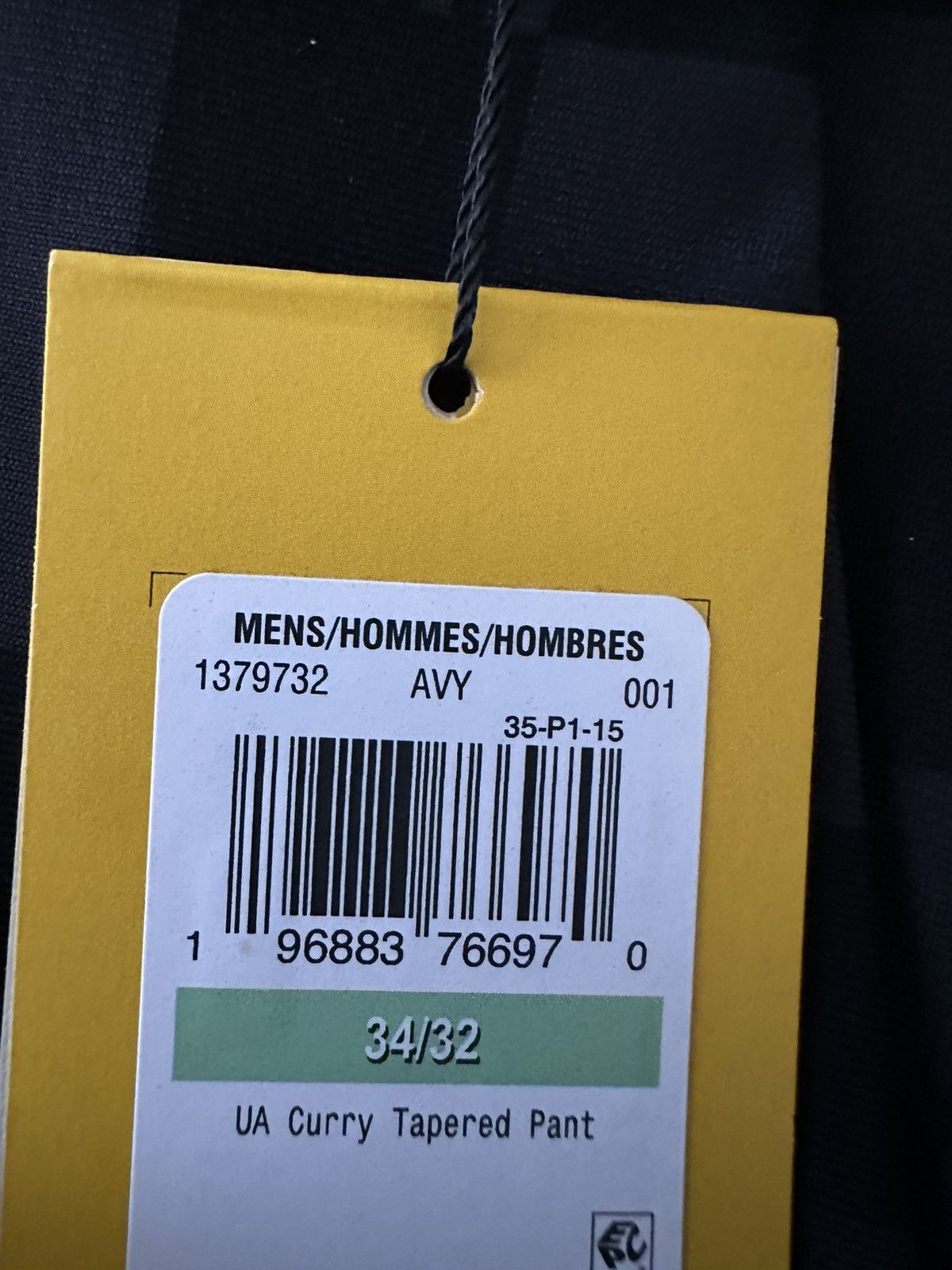 Under Armour Under Armour Curry Golf Pickleball Athletic Tapered Pants Size US 34 / EU 50 - 9 Thumbnail