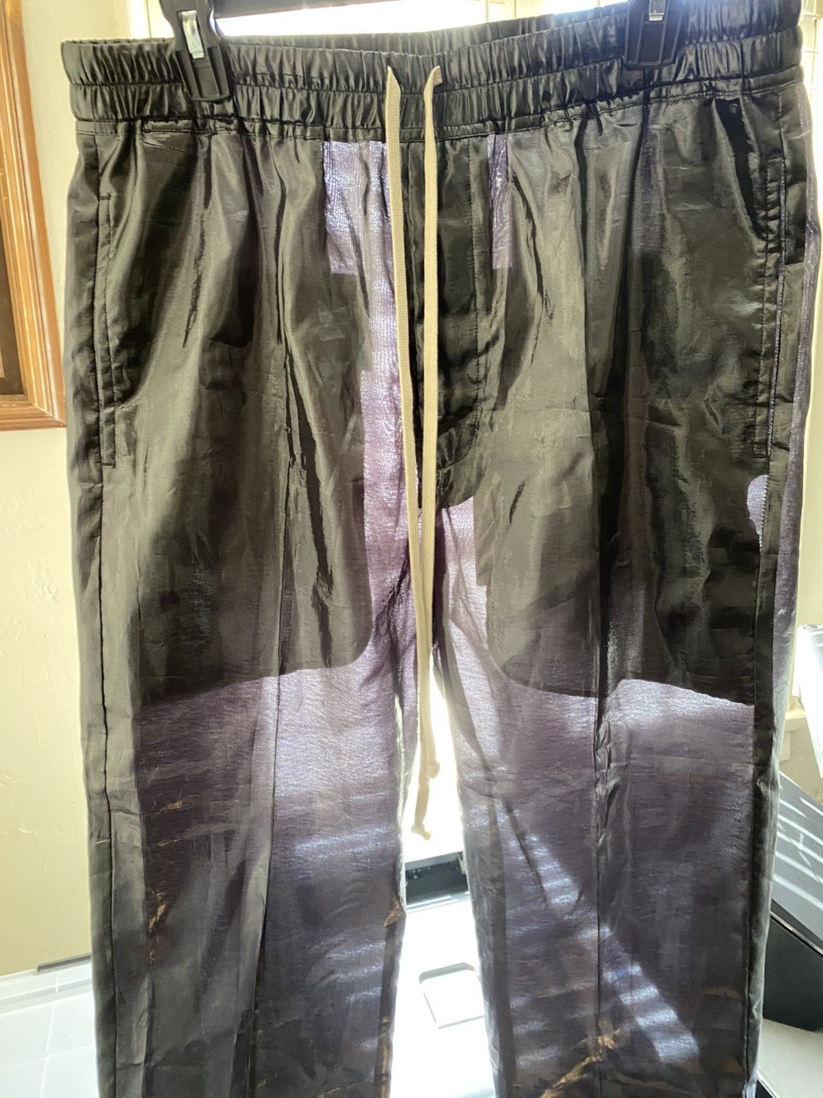 Rick Owens Rick Owens Tecualt s/s cropped drop crotch pants Size US 34 / EU 50 - 5 Thumbnail
