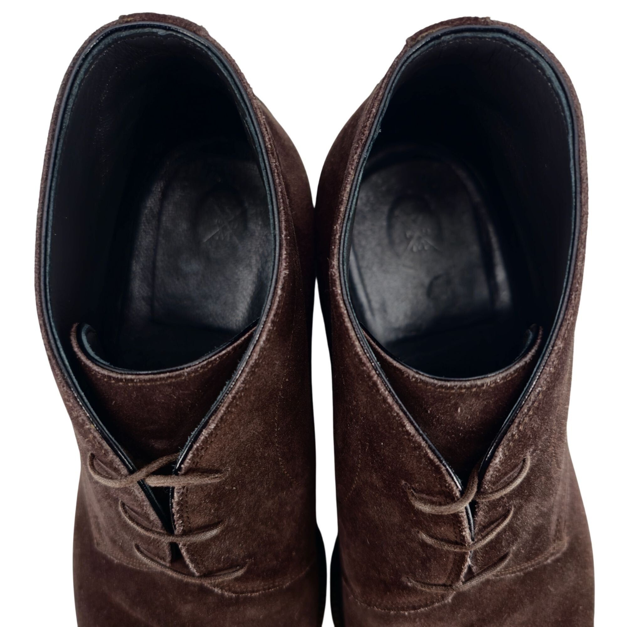 Sutor Mantellassi $500 Sutor Mantellassi Italian Mens 11 Brown Suede Leather Size US 11 / EU 44 - 11 Thumbnail