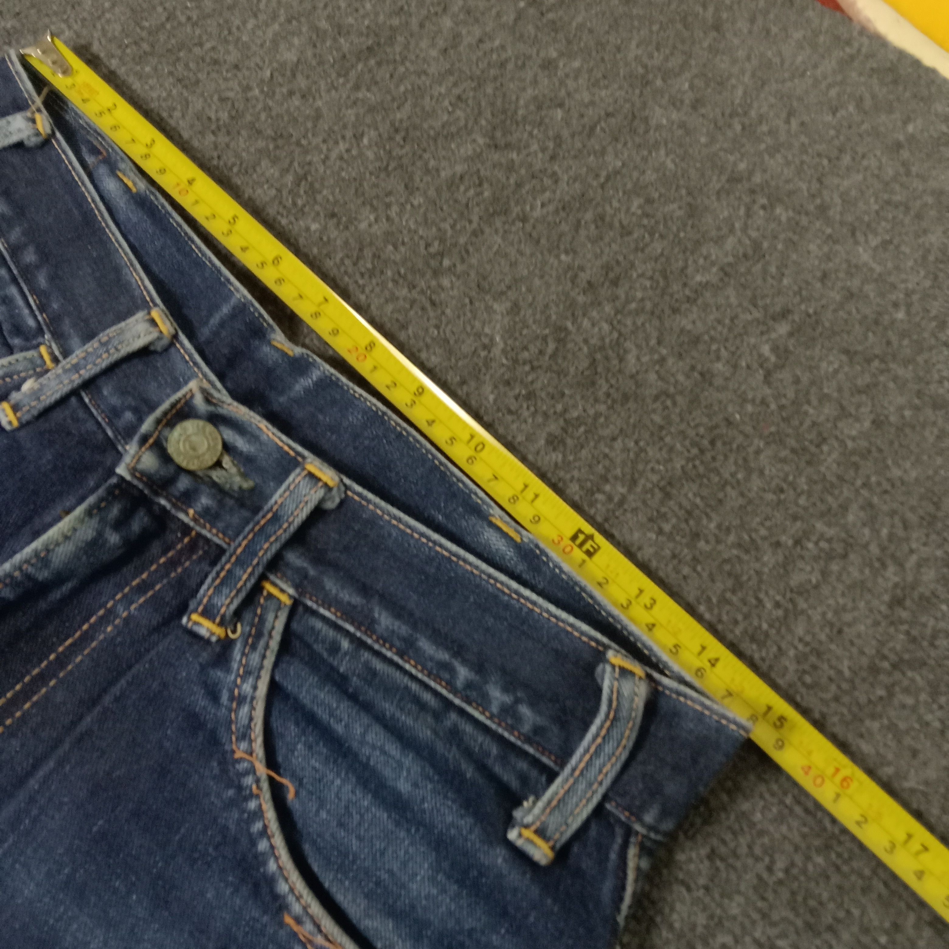 Evisu × Vintage Evis Japanese Brand Daicock Custom Art Bootcut Jeans Size 30" / US 8 / IT 44 - 7 Thumbnail