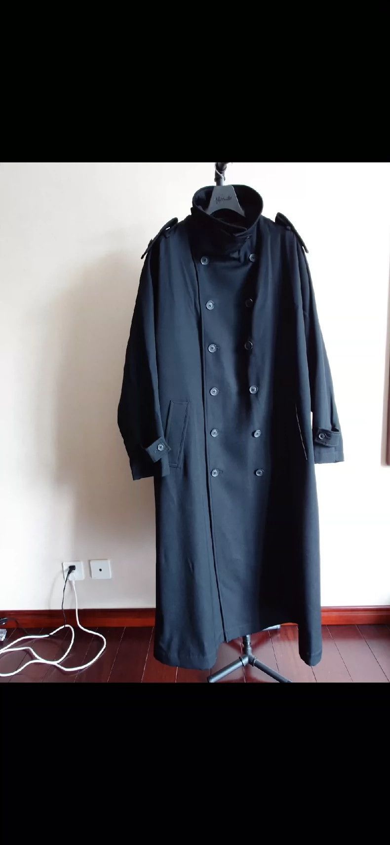 Yohji Yamamoto yohji yamamoto main line runway wool coat-2505 Size US L / EU 52-54 / 3 - 2 Thumbnail