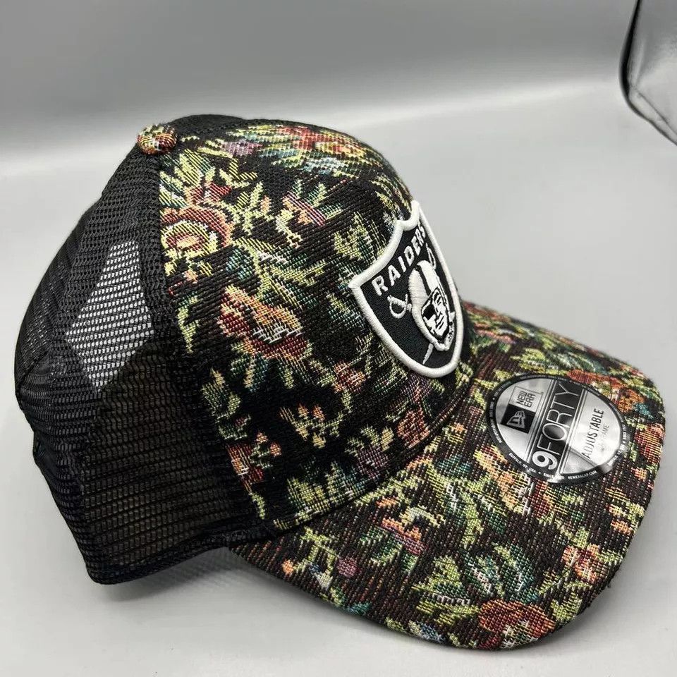New Era Las Vegas Raiders Trucker Hat Men 9Forty New Era Snap Back Size ONE SIZE - 3 Thumbnail